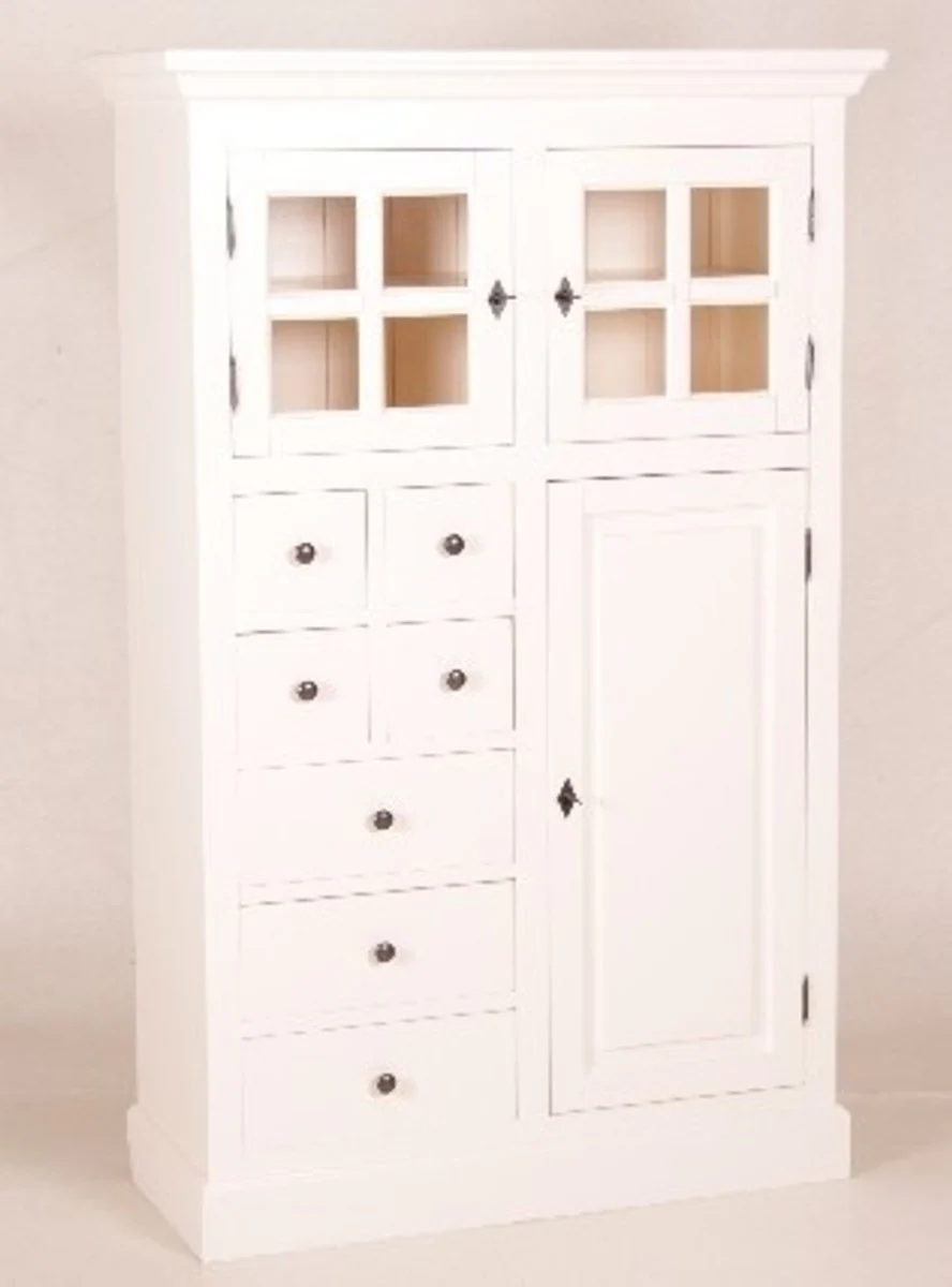 Casa Padrino shabby chic country style buffet cabinet cabinet with many drawers white - dining room cabinet
