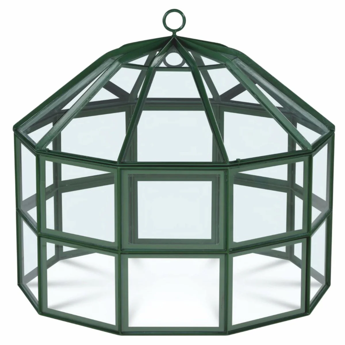 Casa Padrino Invernadero Met¨¢lico de Lujo 100 cm - Accesorios de Decoraci¨®n de Jard¨ªn