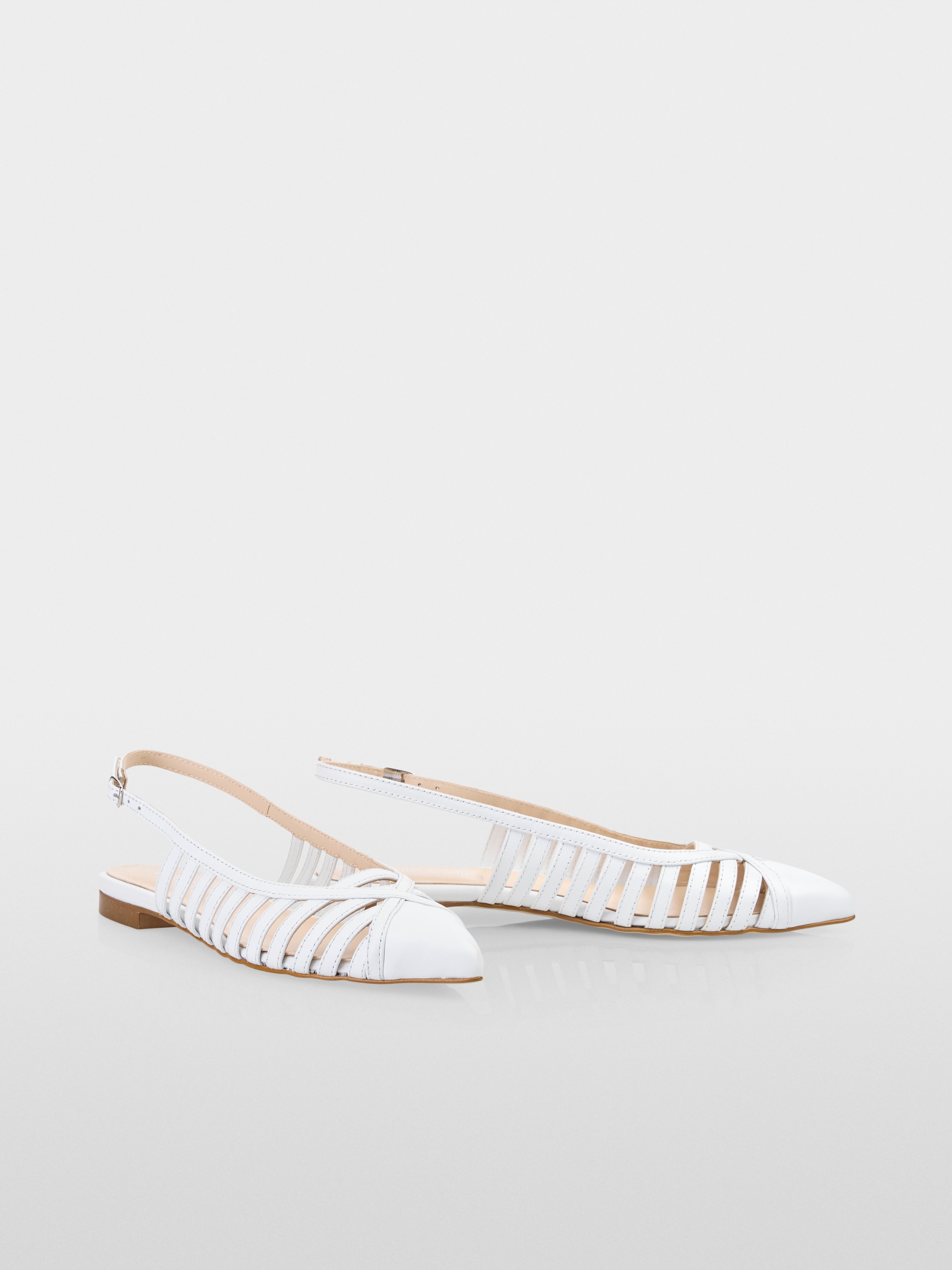 Marc-Cain Rethink Together flat slingbacks