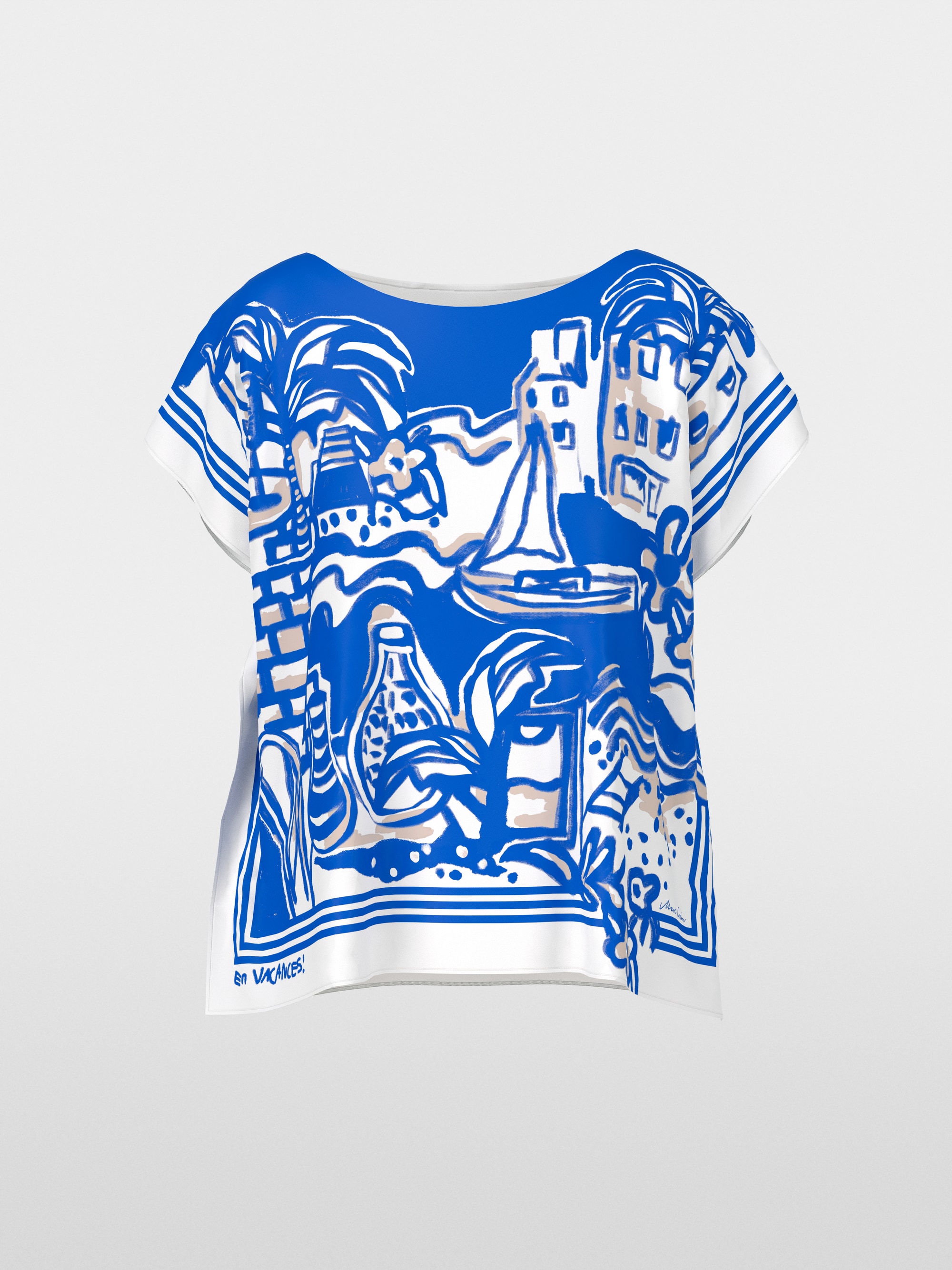 Marc-Cain Elegant slip blouse