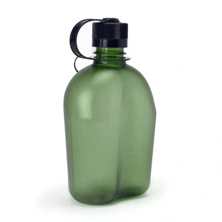 Nalgene Oasis sustain gris 1 litro – Botella cantimplora