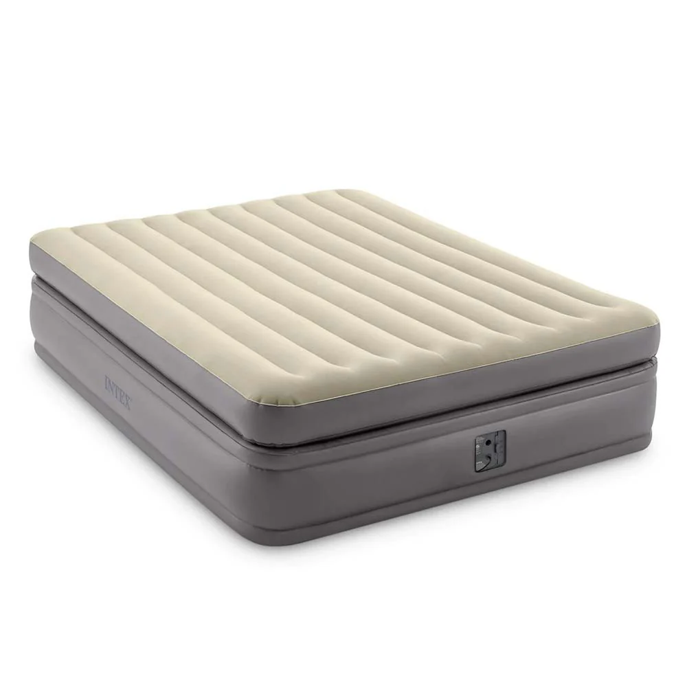 Intex Fibertech Prime Comfort Elevated 152 x 203 cm - Colchón eléctrico doble