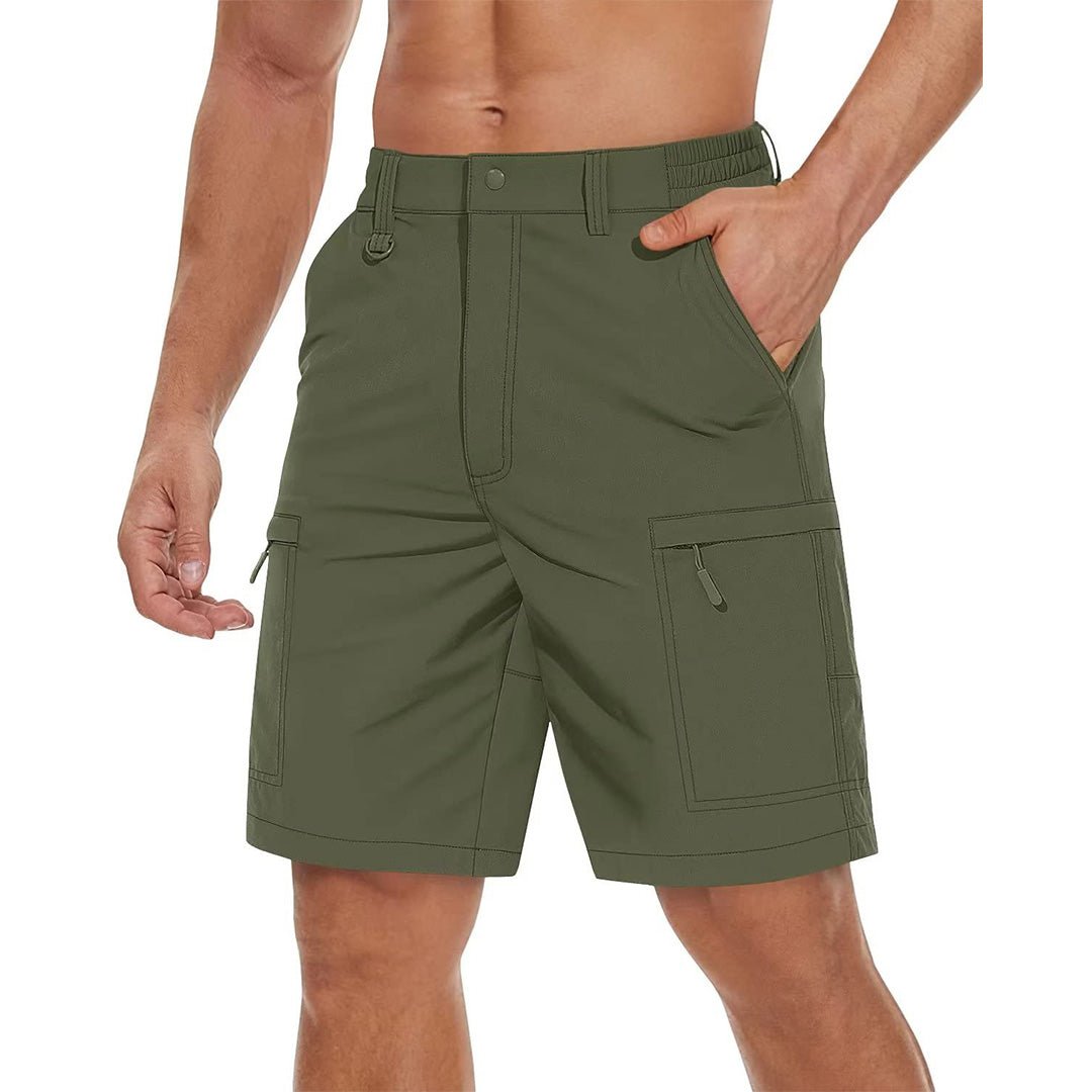 Men's Casual Quick-Dry 5 Pockets Cargo Short