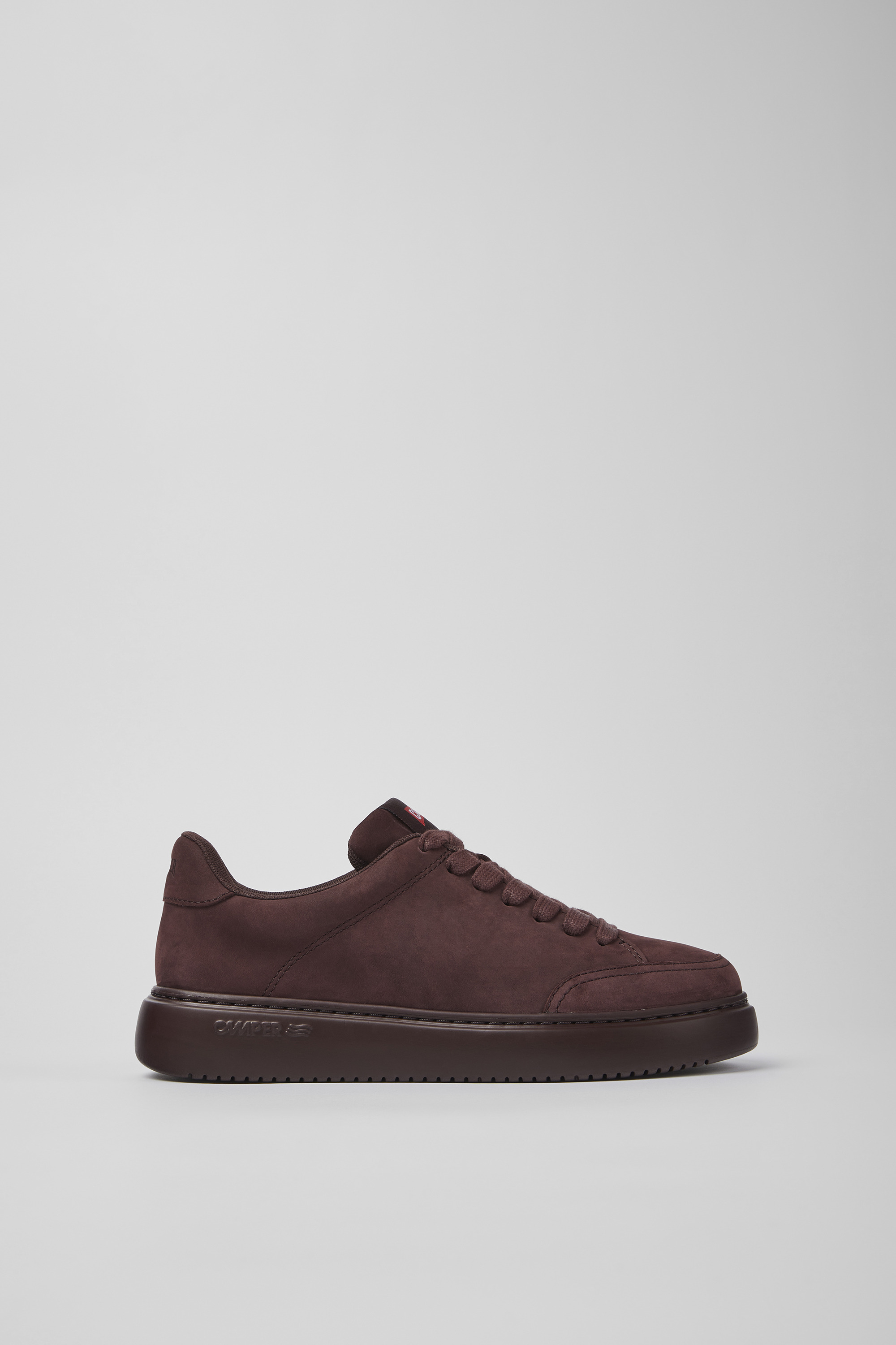 Runner K21 - Burgundy nubuck sneakers for women