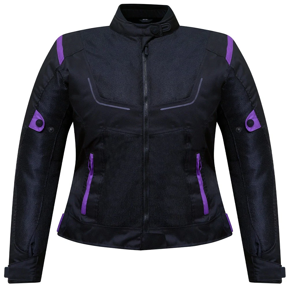 CHAQUETA OUT AIRPLUS LADY - NEGRO / LILA