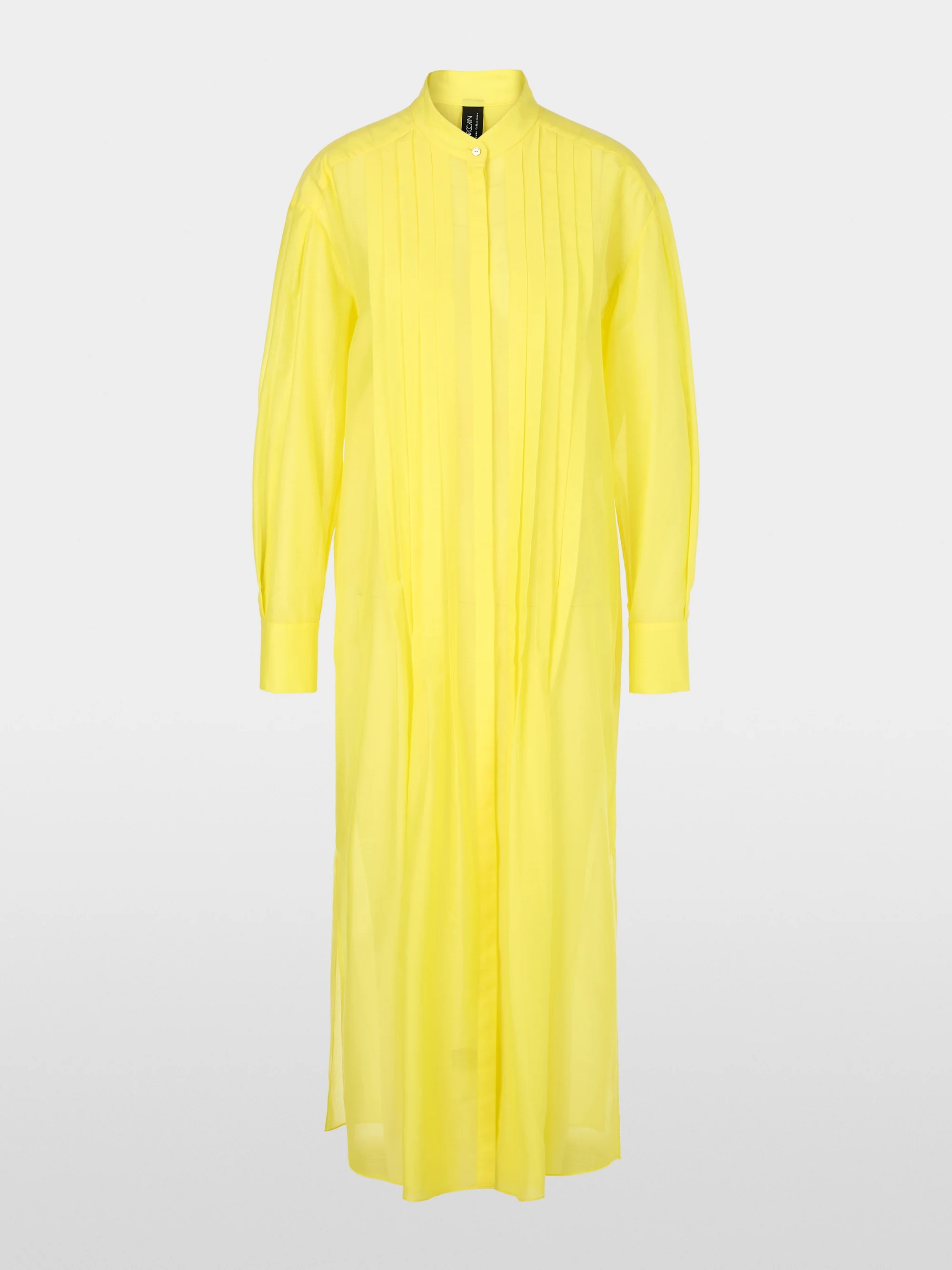 Marc-Cain Long shirt blouse with pintucks