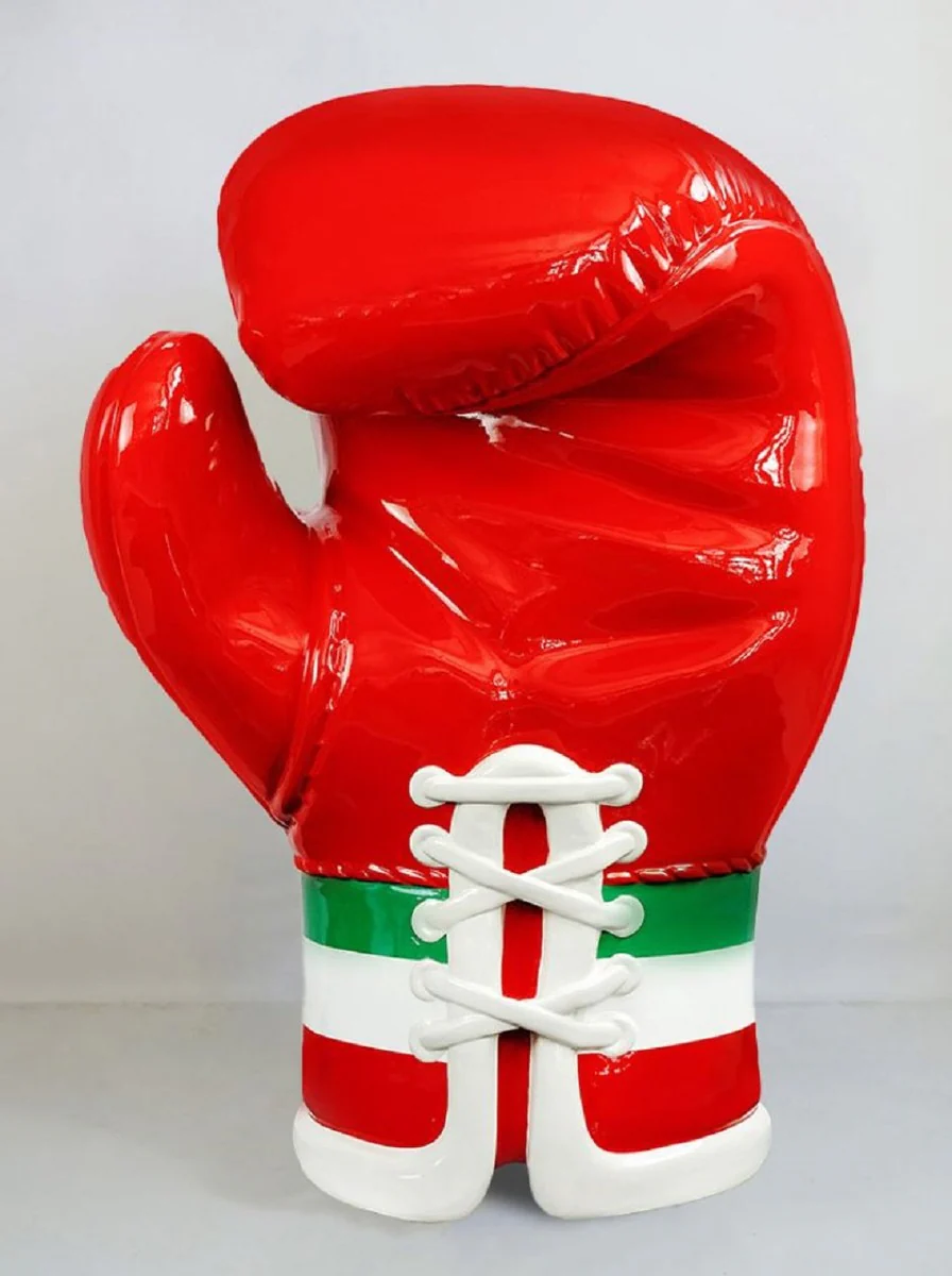 Casa Padrino guante de boxeo decorativo XXL rojo / italia A. 120 cm - Decoraci¨®n de sal¨®n y oficina