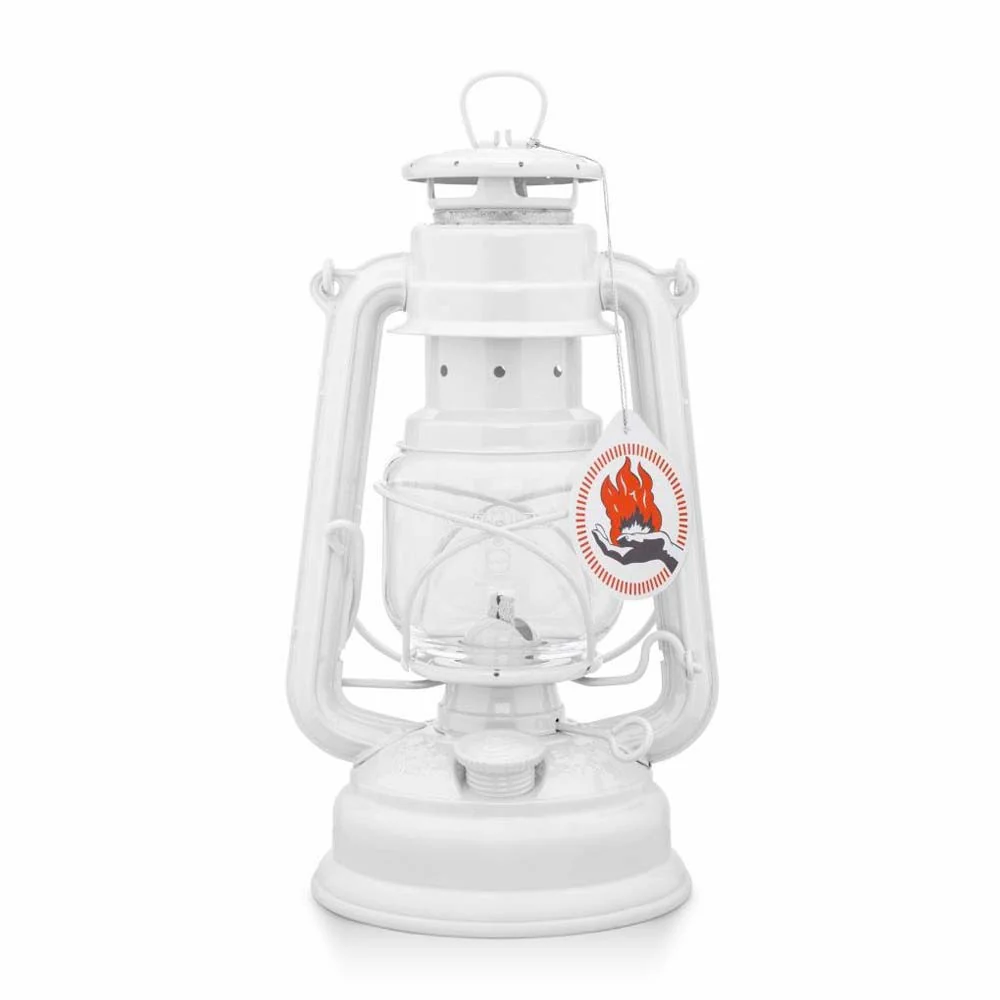 Feuerhand Baby Special 276 blanco puro - Lámpara de Petróleo vintage