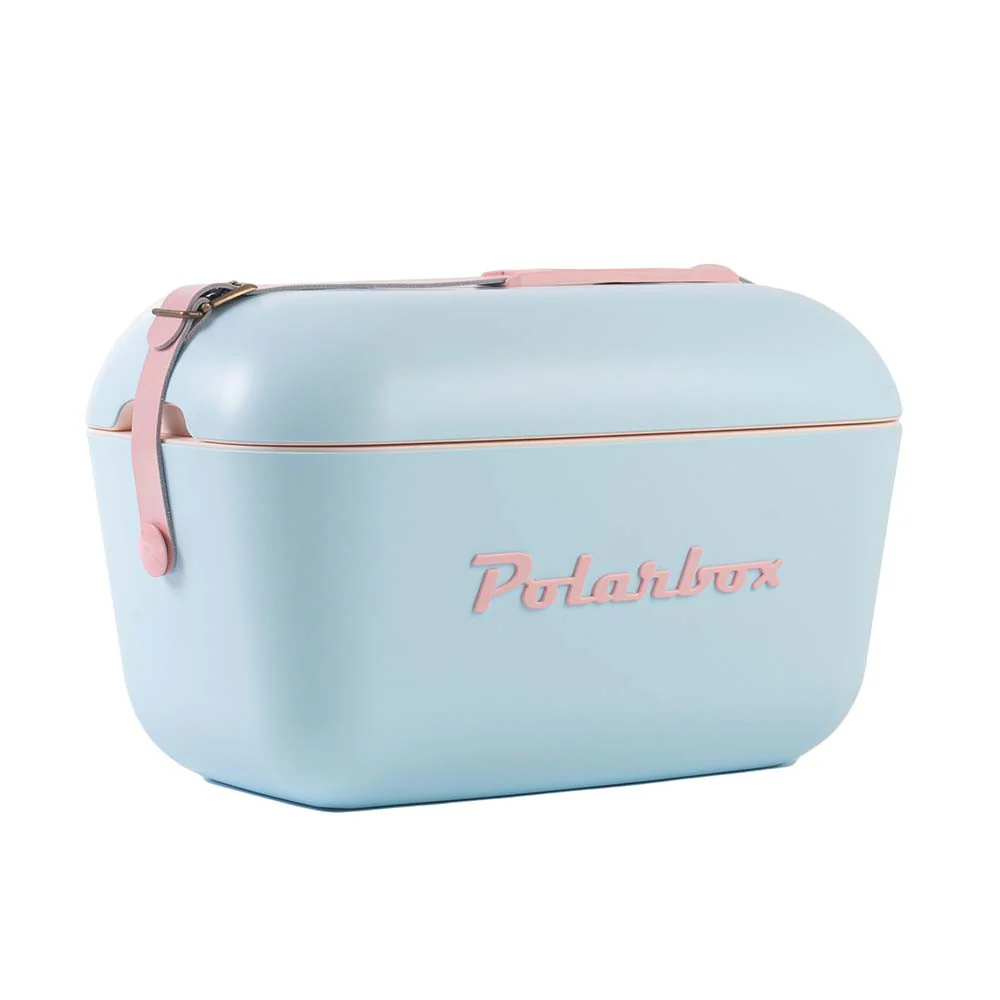 Polarbox Pop 20L celeste – Nevera portátil retro vintage