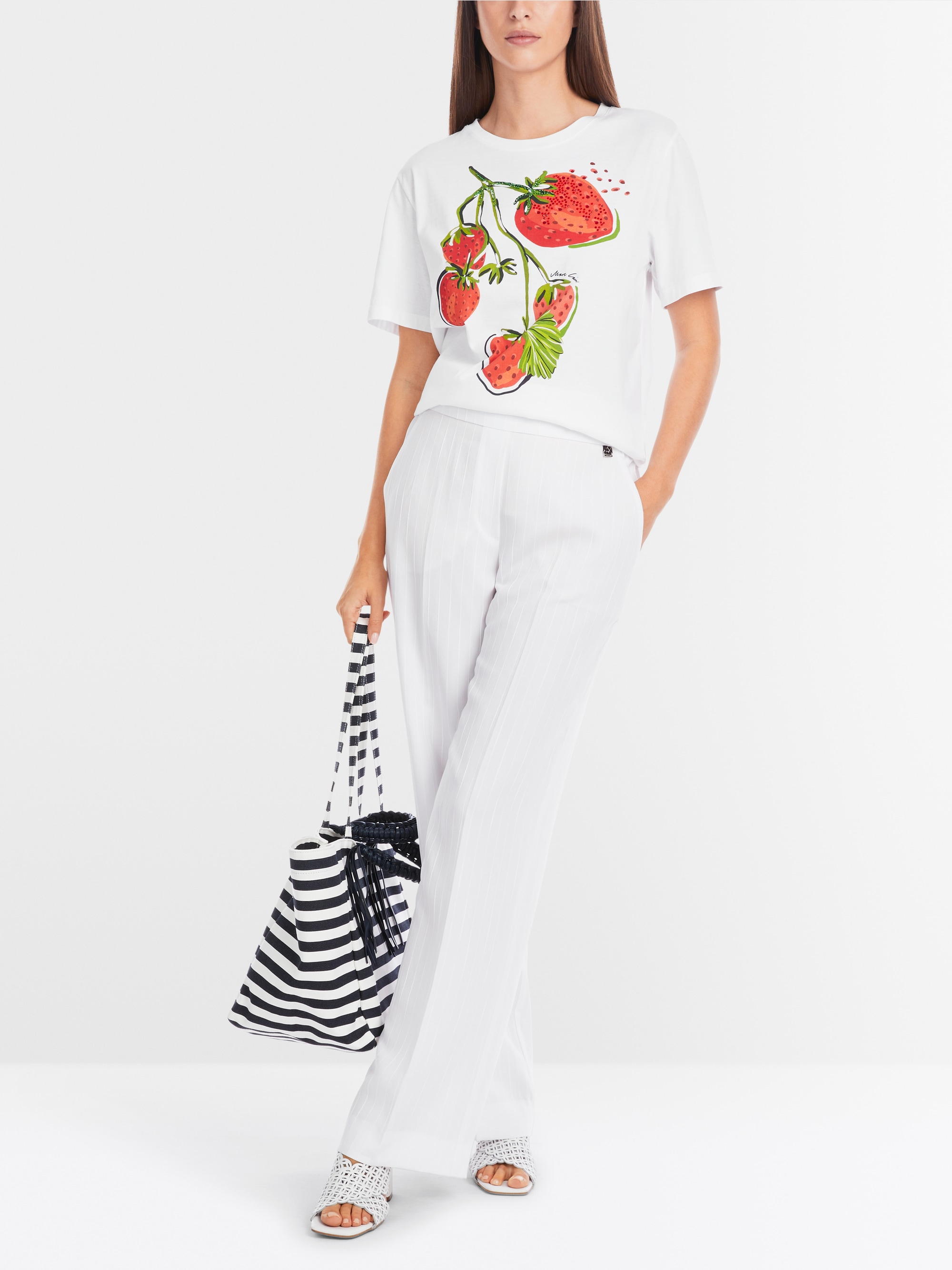 Marc-Cain Rethink Together organic cotton T-shirt