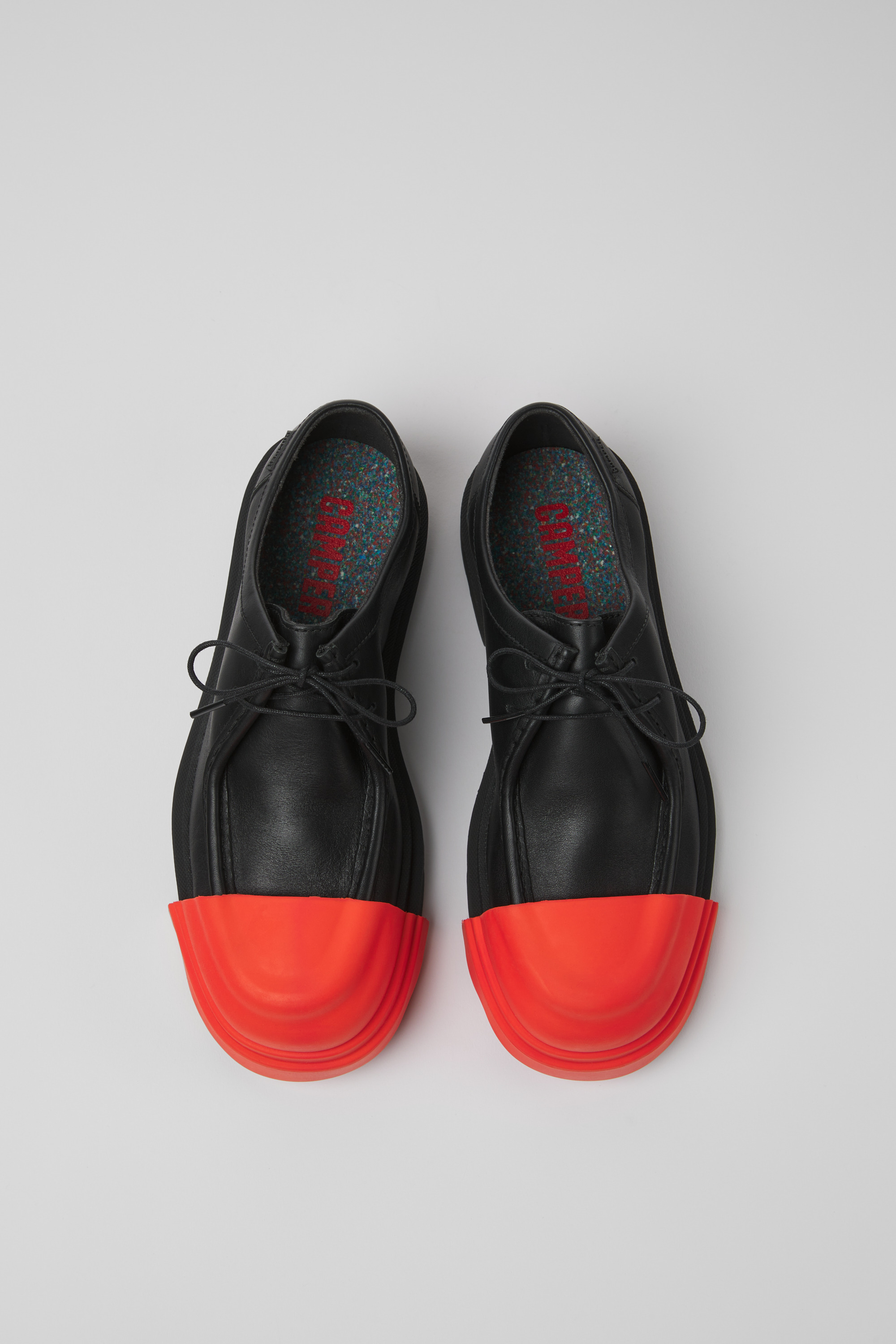 Junction - Black leather shoes for women