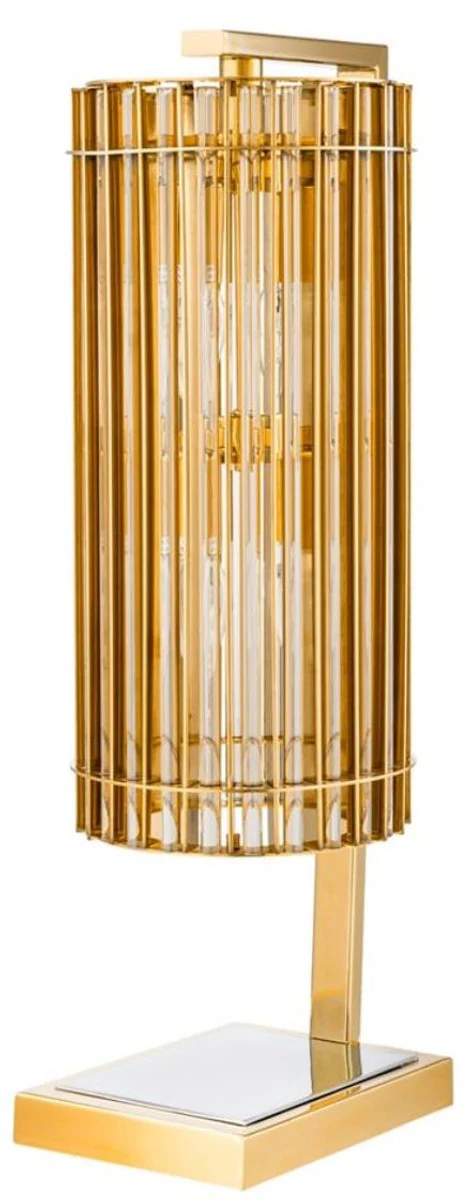 Casa Padrino l¨¢mpara de mesa de lujo de oro 23 x 16,5 x H. 66 cm - edici¨®n limitada