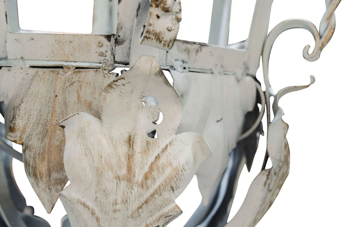 Casa Padrino lámpara de pared barroco crema 36 x 60 x H. 115 cm - Luces y Lámparas de Estilo Barroco