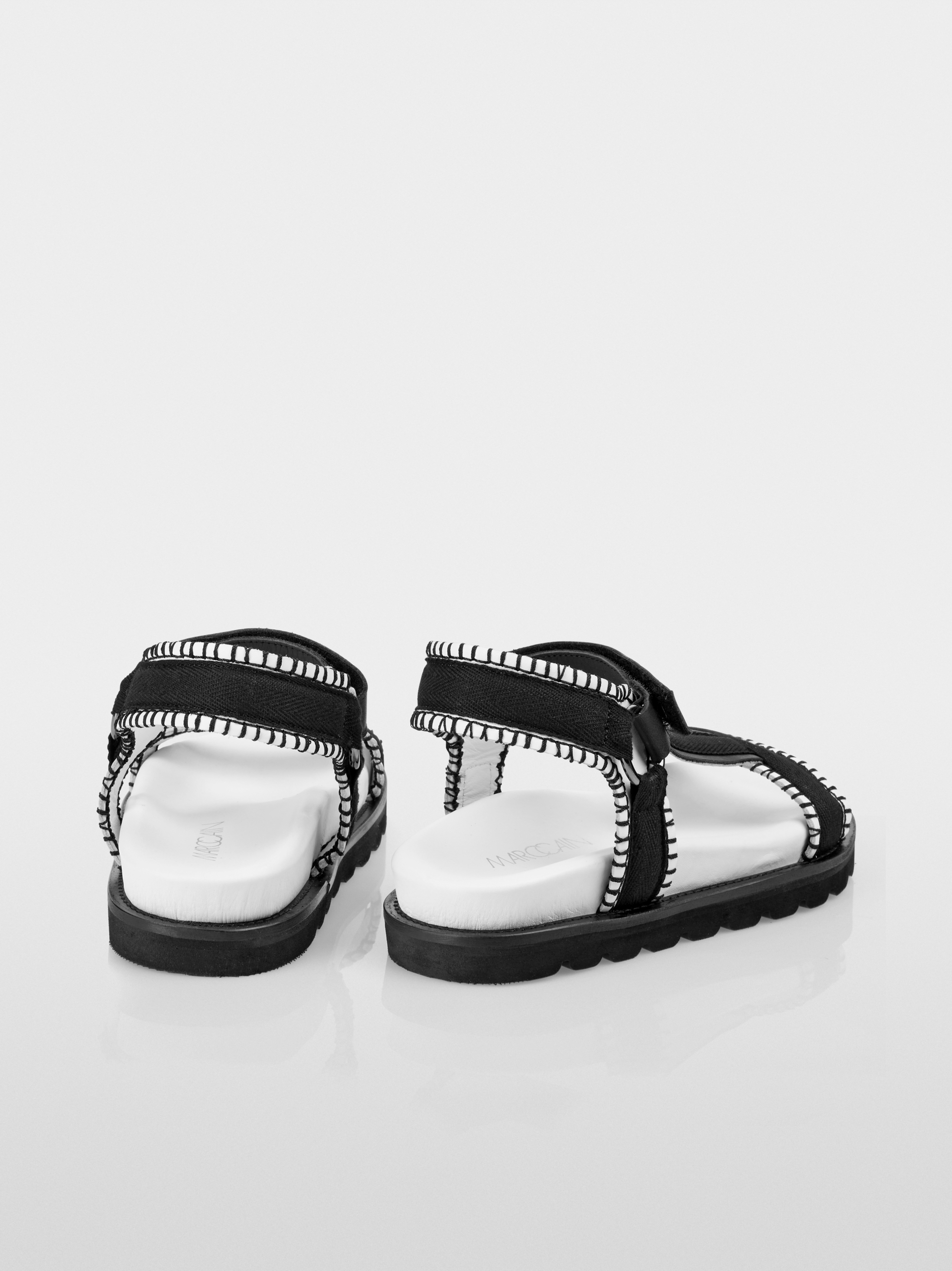 Marc-Cain Sporty sandals with Velcro fastener
