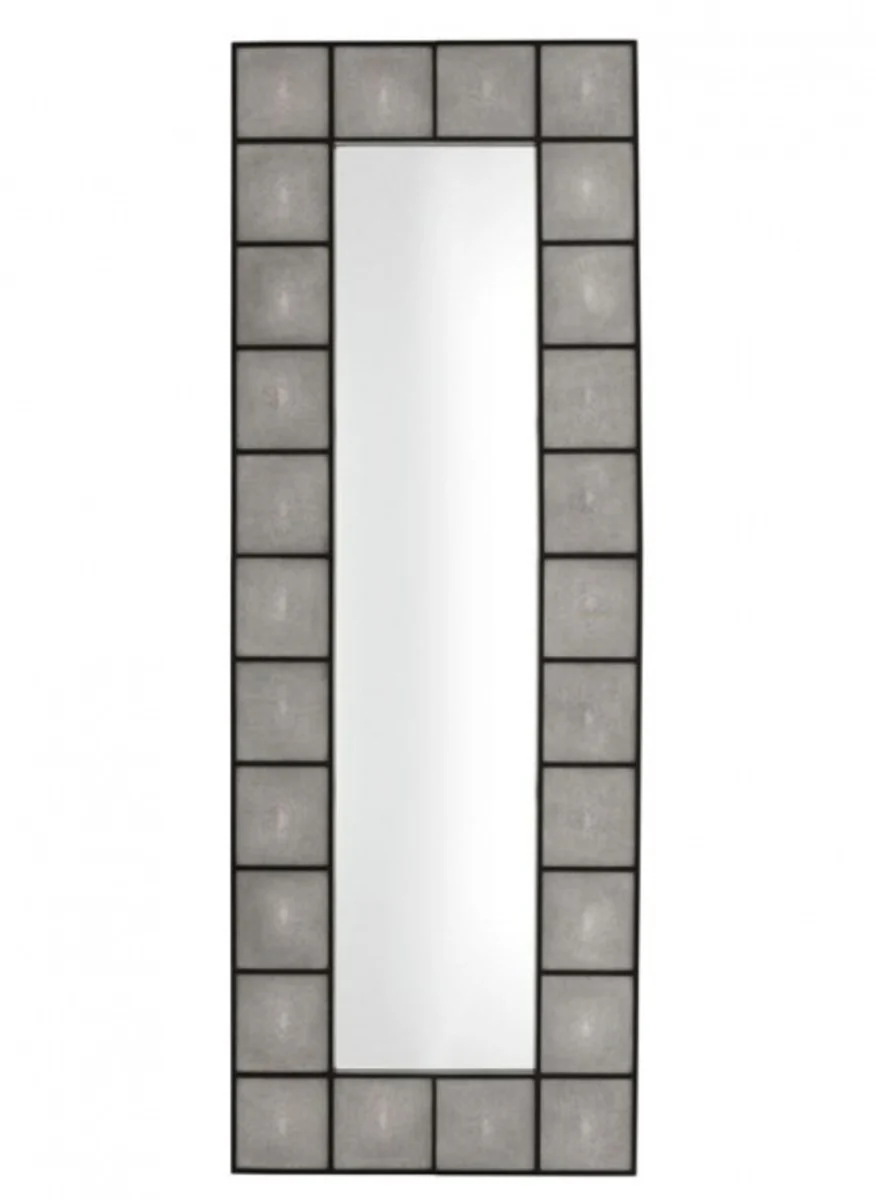 Casa Padrino Designer Luxury Mahogany Wall Mirror 80 x H 220 cm - Luxury Quality