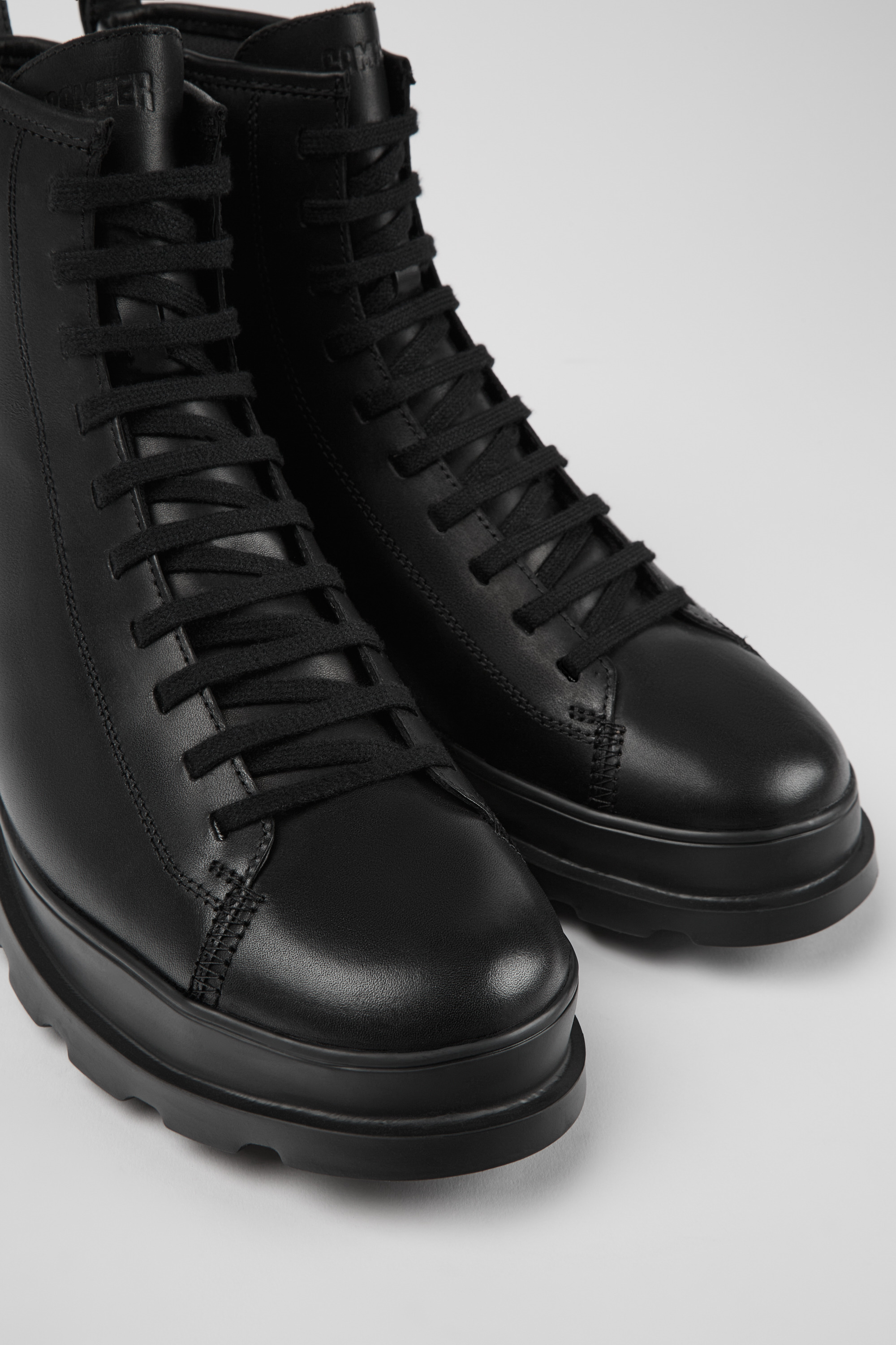 Brutus HYDROSHIELD - Black medium lace boot for men