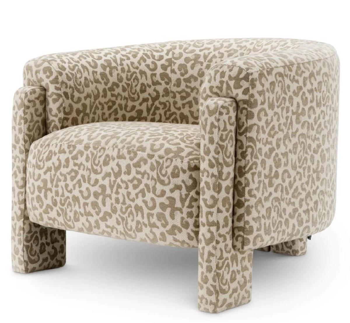 Casa Padrino sill¨®n de sal¨®n y hotel de lujo con patr¨®n de leopardo beige - Muebles de lujo