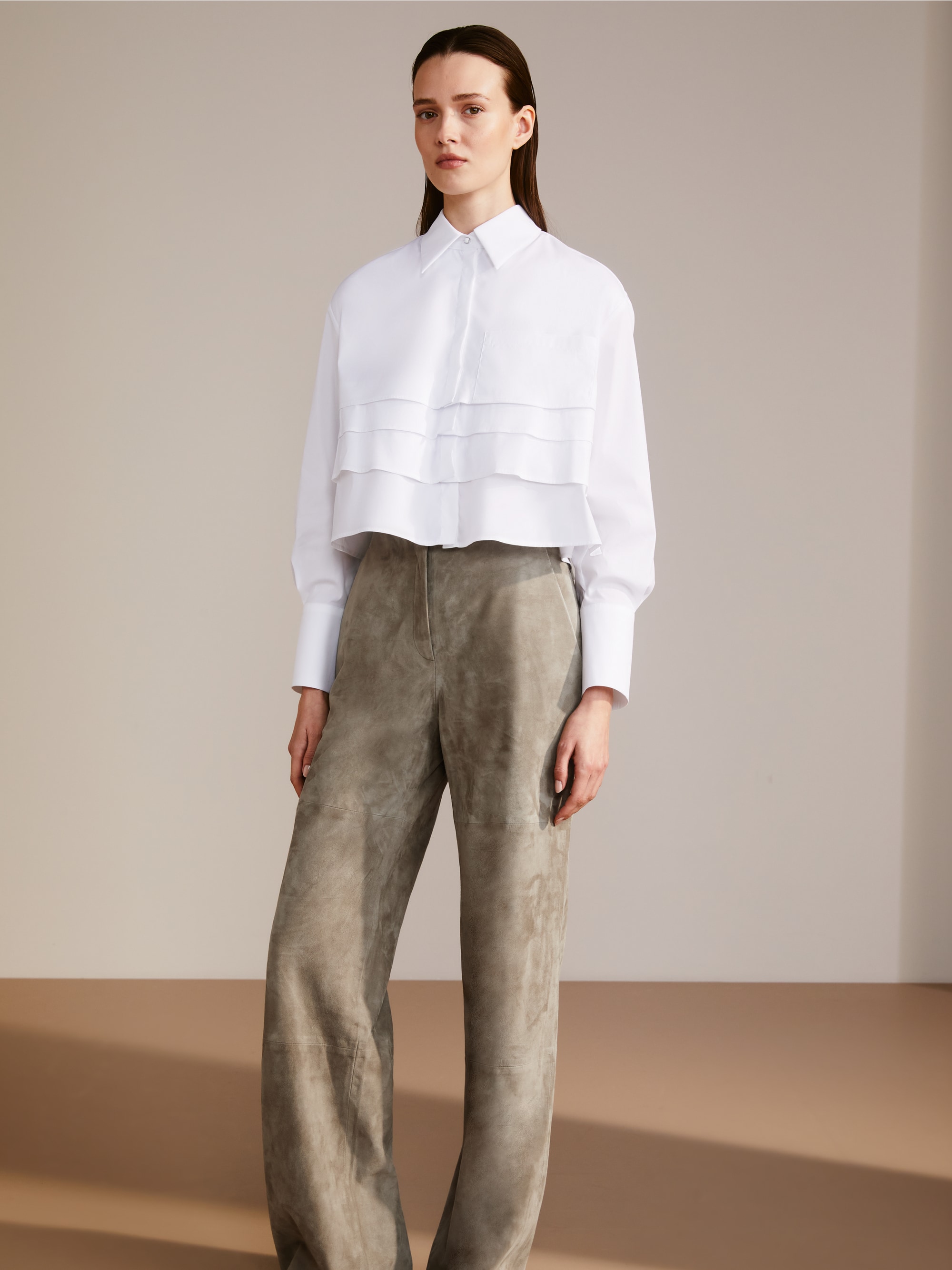 Marc-Cain WIGAN high-quality leather trousers