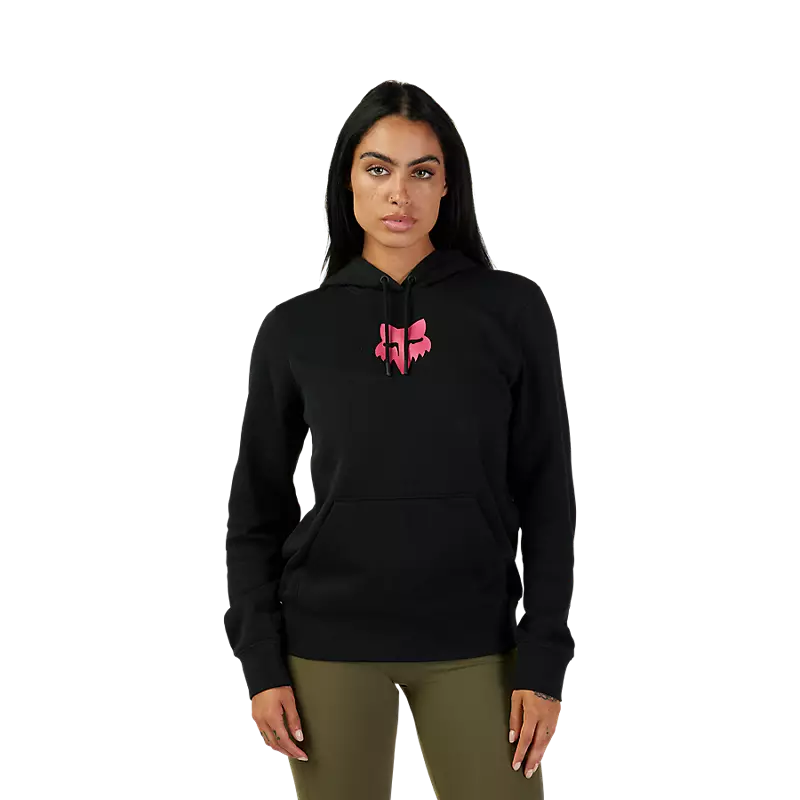 Womens Fox Head Pullover Hoodie