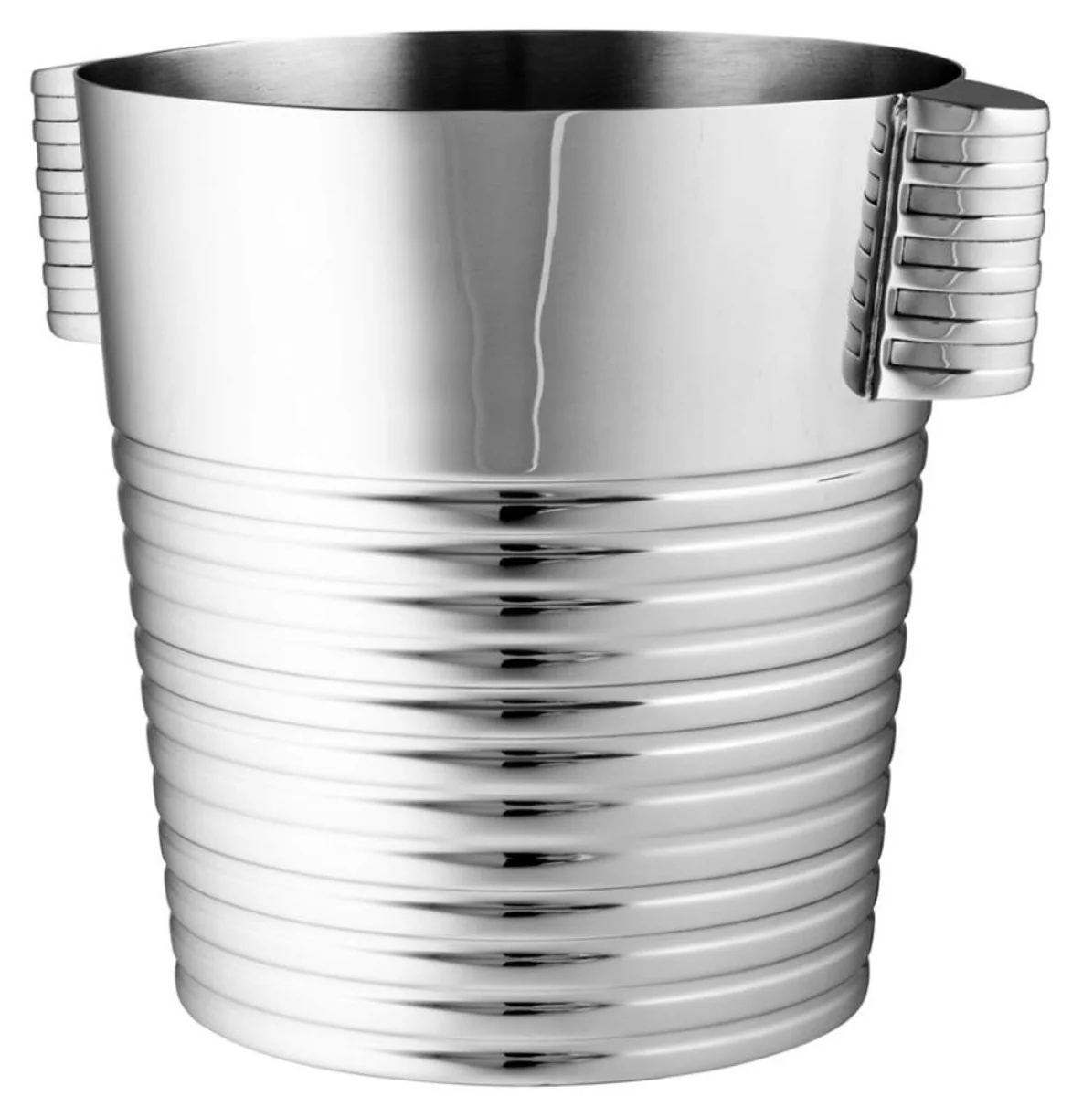 Dise?ador Casa Padrino enfriador de vino de acero inoxidable con dos asas - colecci¨®n de hoteles