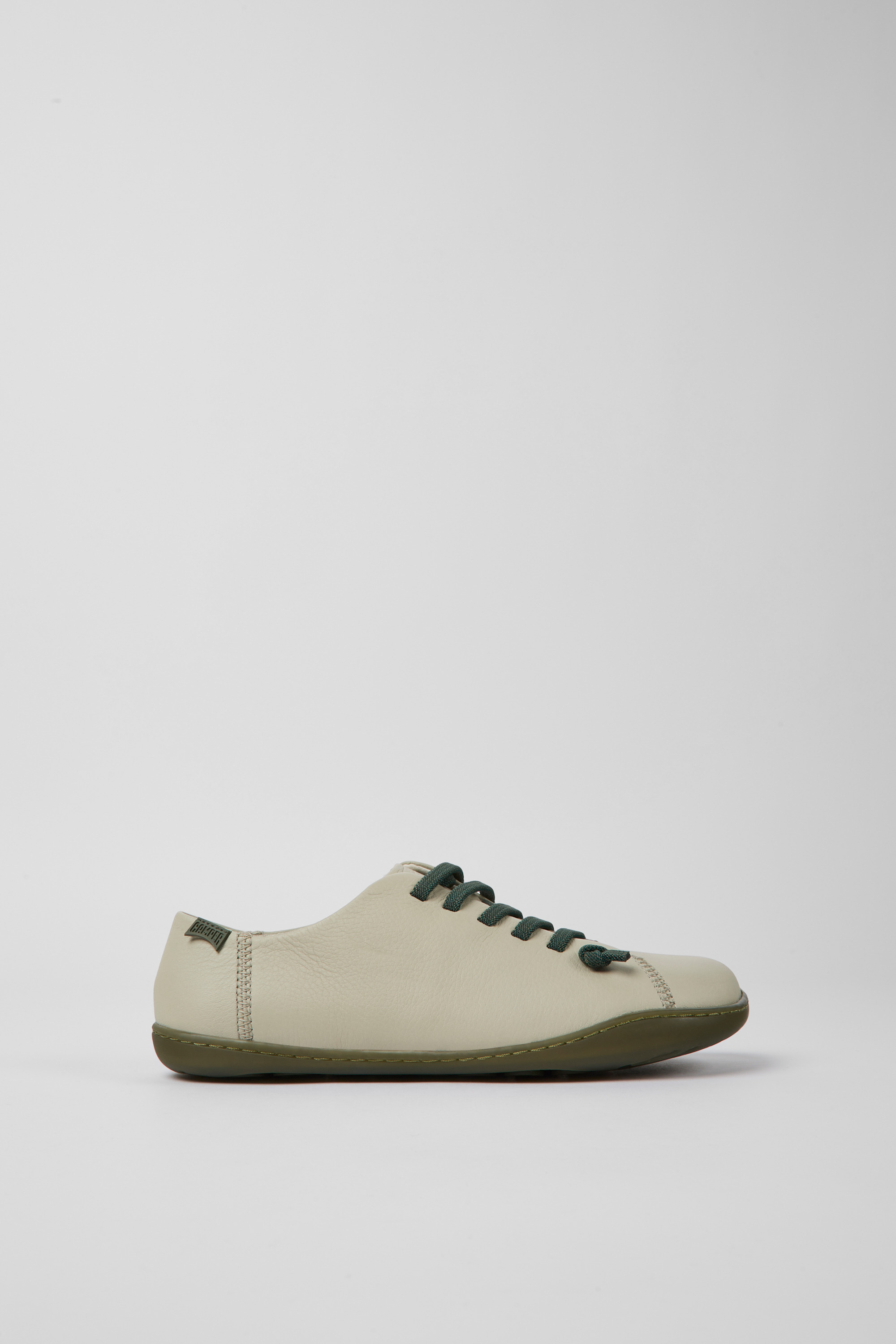 Peu - Gray leather shoes for women