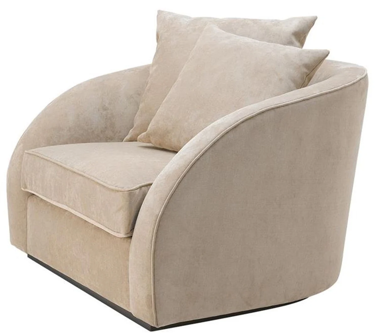 Casa Padrino hotel de lujo salón de silla de crudo de 101 x 91 x H. 72 cm - muebles de sala