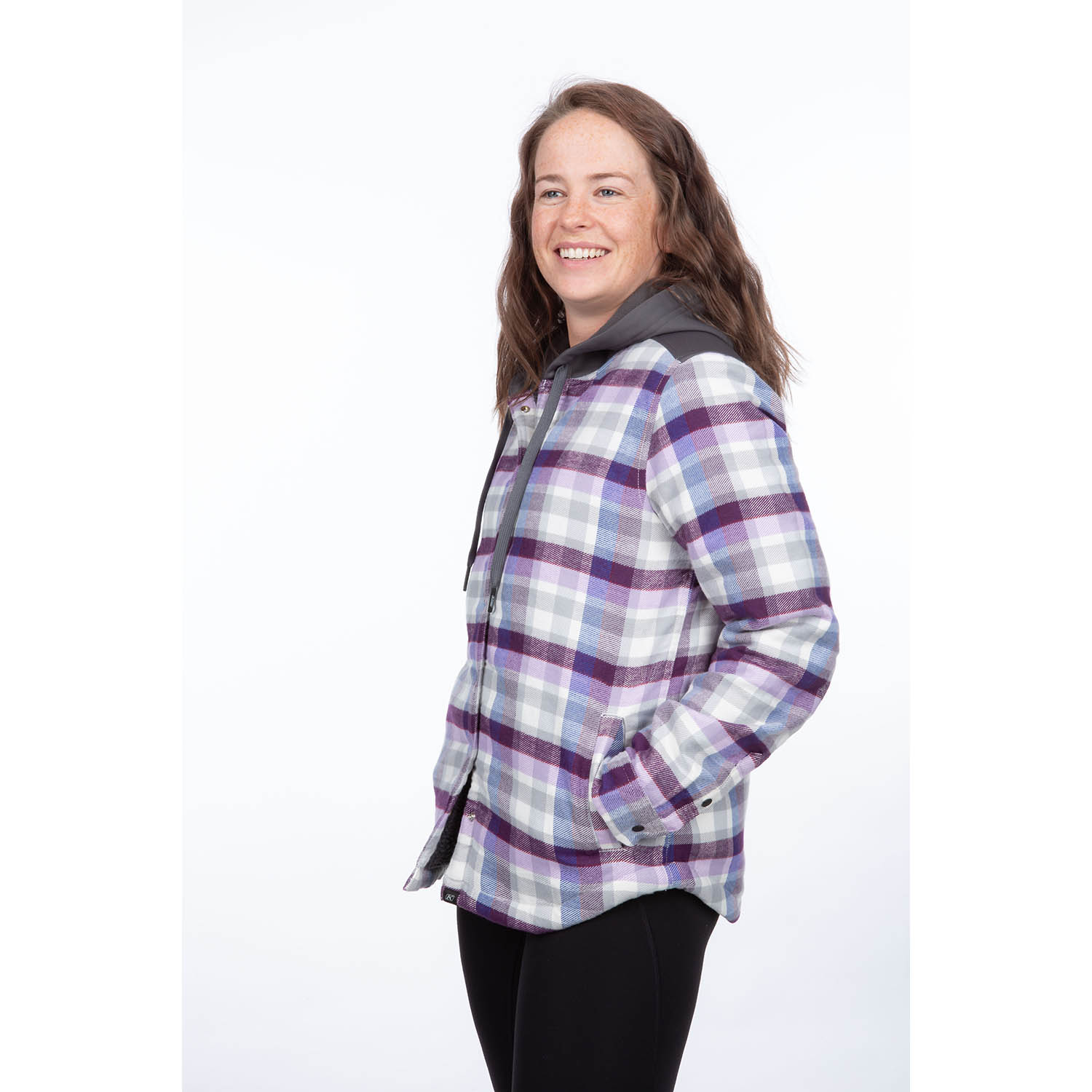 Big Sky Fleece Lined Flannel Hoodie