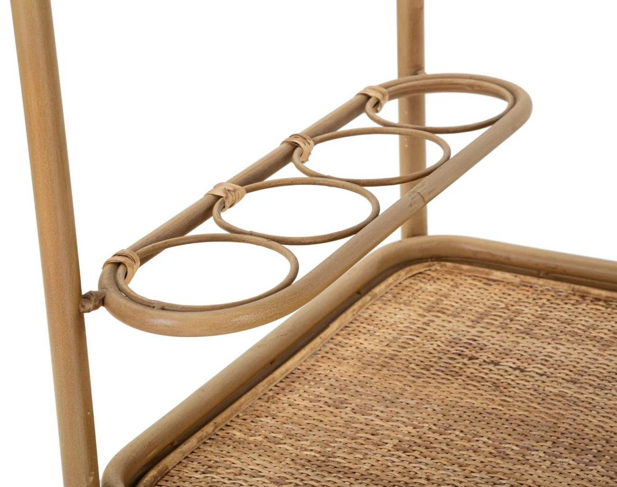 Casa Padrino carrito de servicio de lujo natural - Accesorios para hoteles y restaurantes