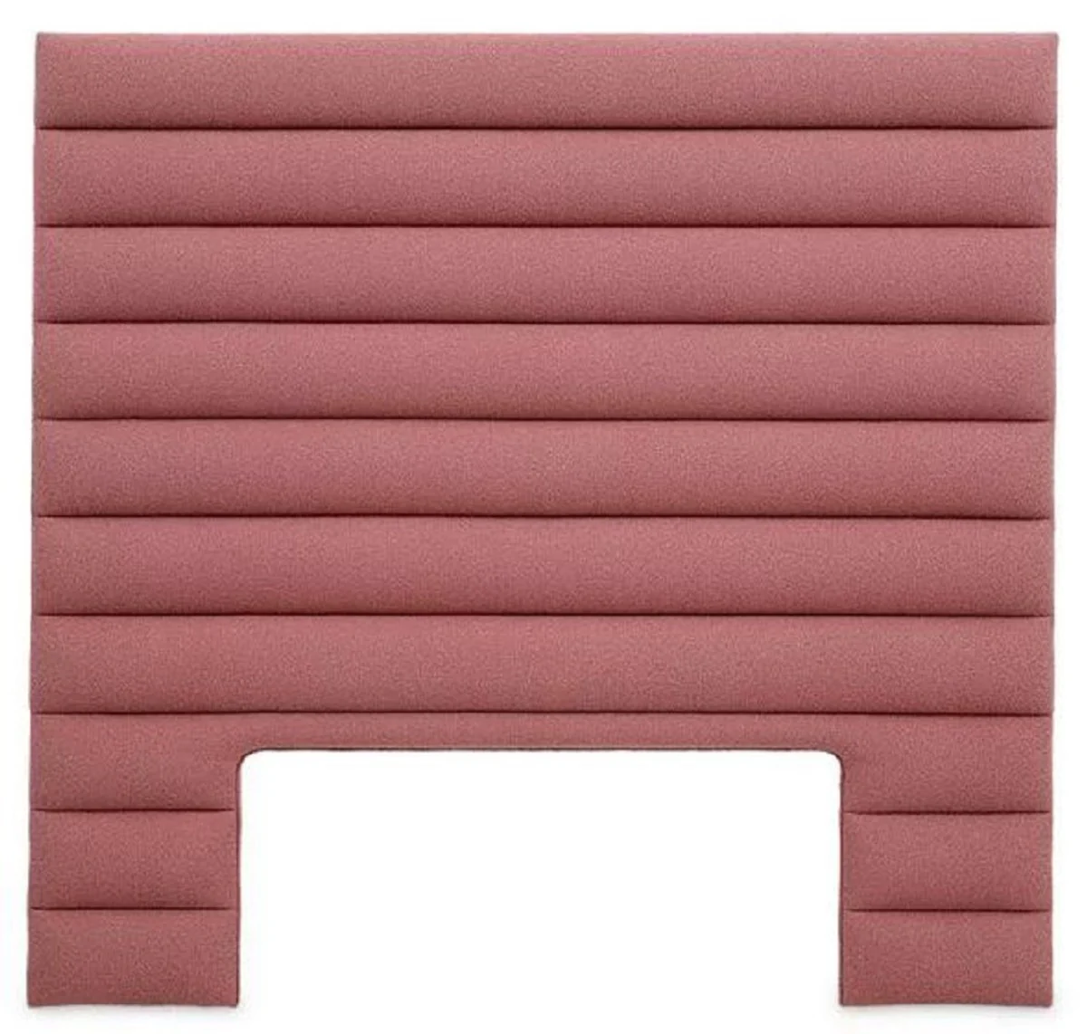 Casa Padrino cabecero de cama de lujo rosa 232 x 11,5 x A. 219,5 cm - Muebles de dormitorio - Muebles de hotel - Muebles de lujo - Interiores de dormitorio de lujo - Interiores de hotel