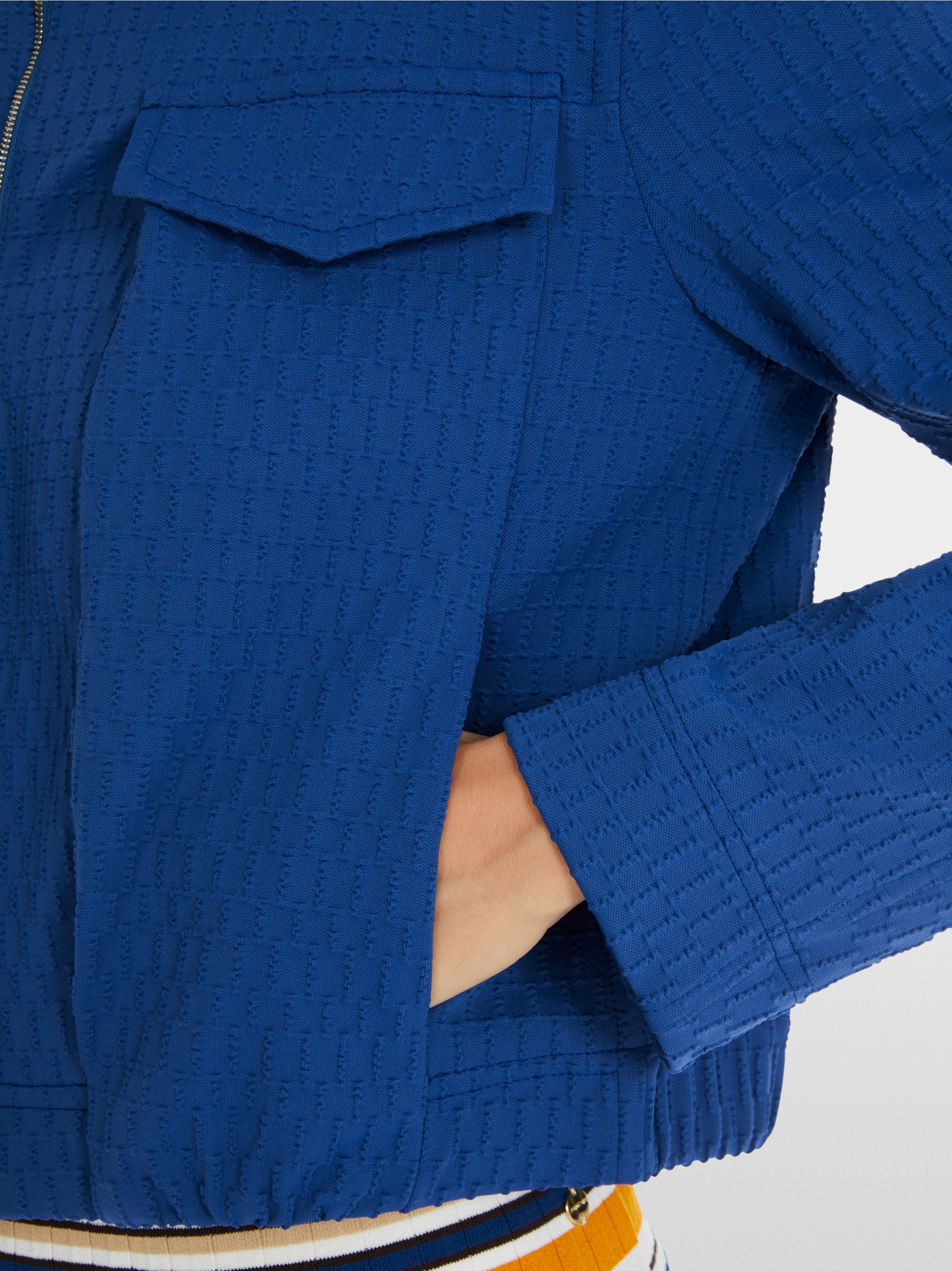 Marc-Cain Sporty jacket in structured fabric