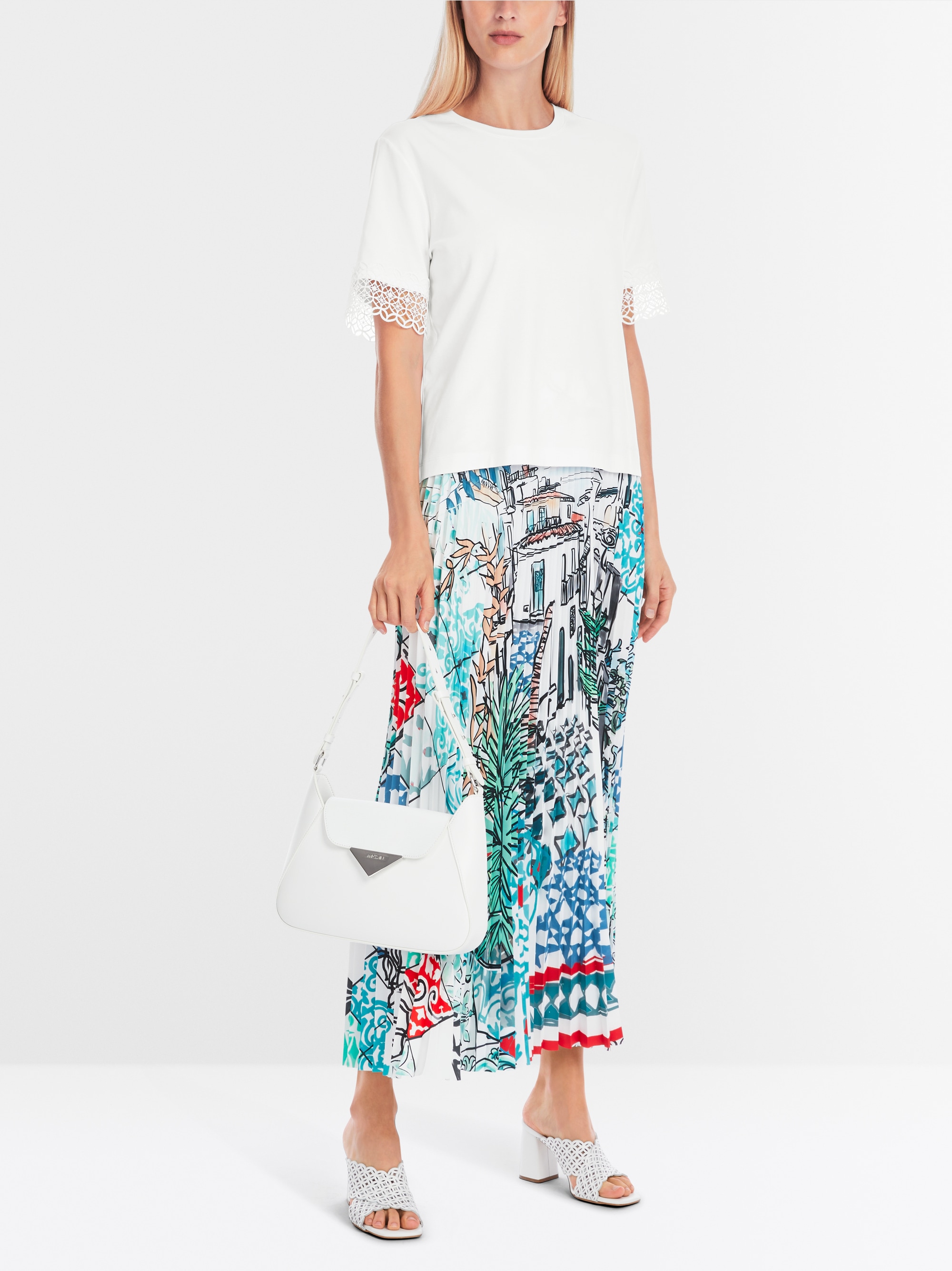 Marc-Cain T-shirt with lace trim