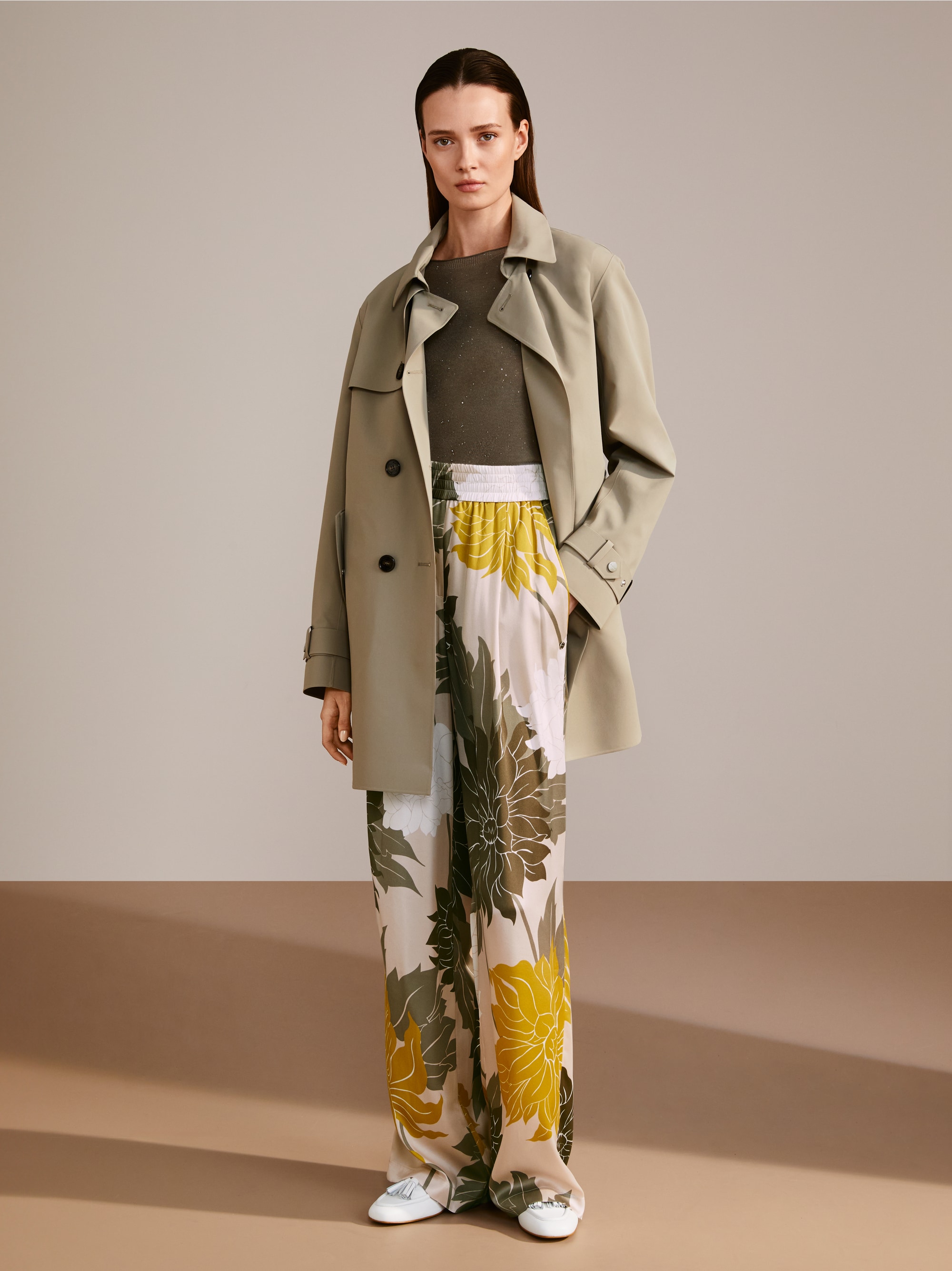 Marc-Cain WEDI fine silk trousers