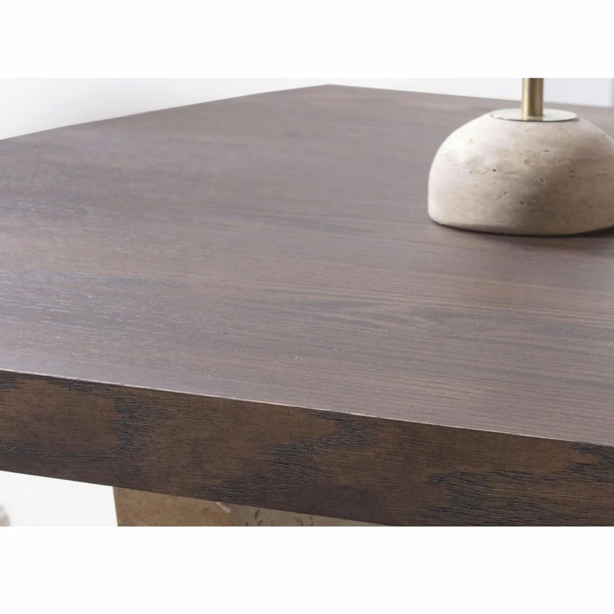 Casa Padrino mesa de comedor de lujo marr¨®n / beige 208 cm - Muebles de hotel y comedor