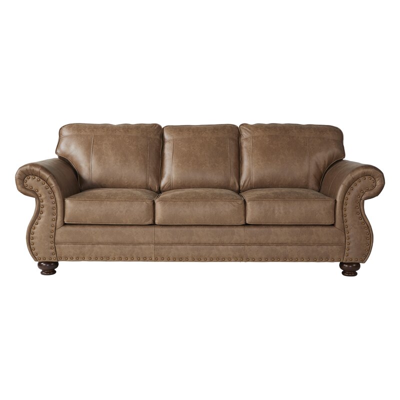 Claycomb 91�� Round Arm Sofa