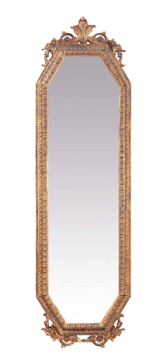 Casa Padrino barroco oro espejo de pared B 53 H x 183 cm - Edel y Suntuosamente