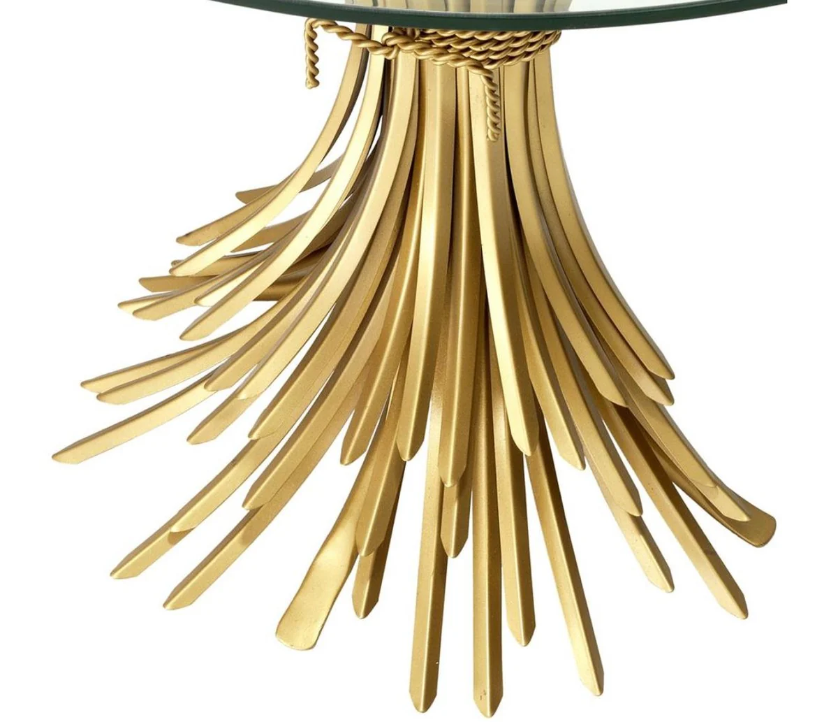 Casa Padrino consola de lujo oro antiguo 90 x 45 x H. 76 cm - Consola de Diseño