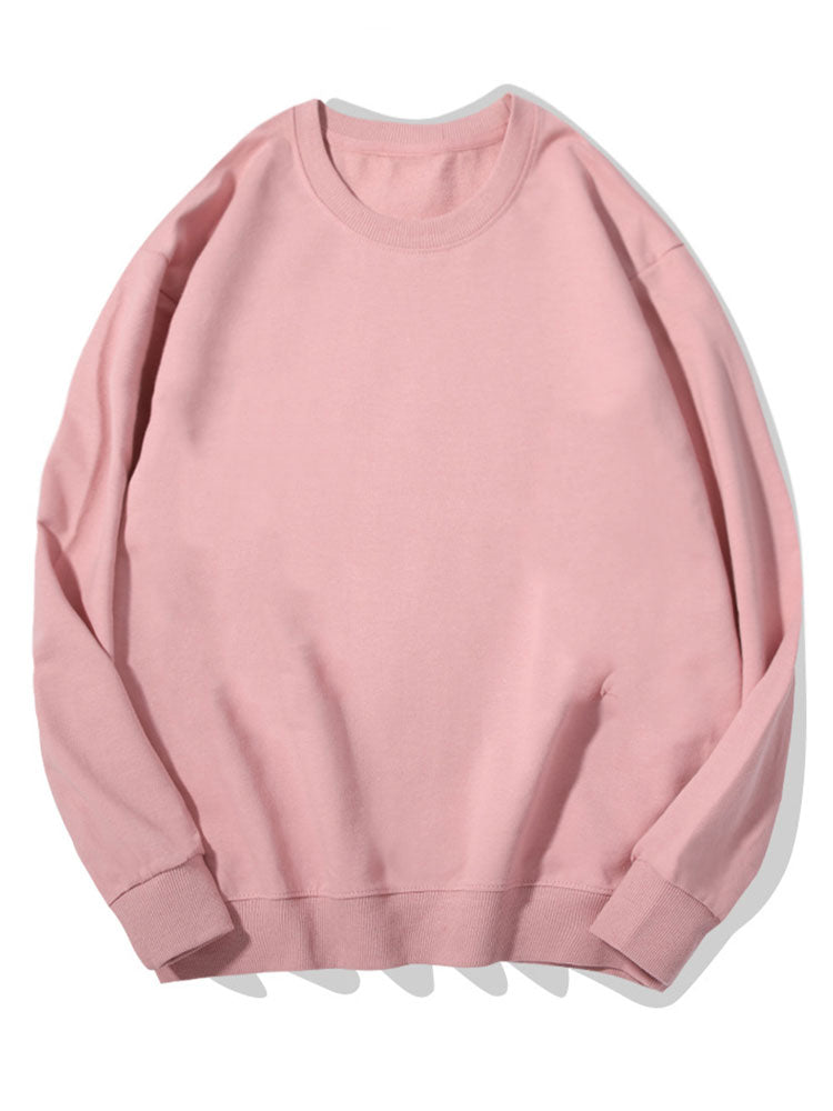 Hoooyi Basic Cotton Sweatshirt
