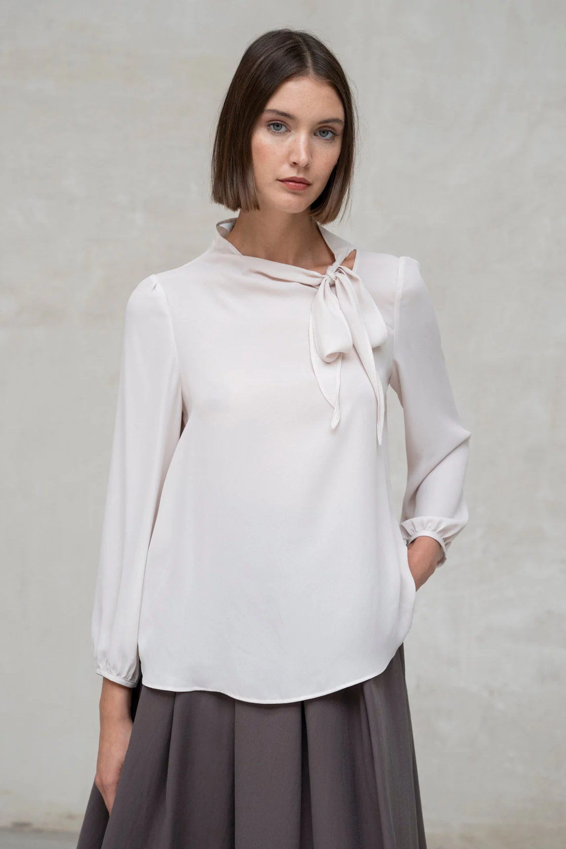Rivera-spain Blusa Belluno crudo