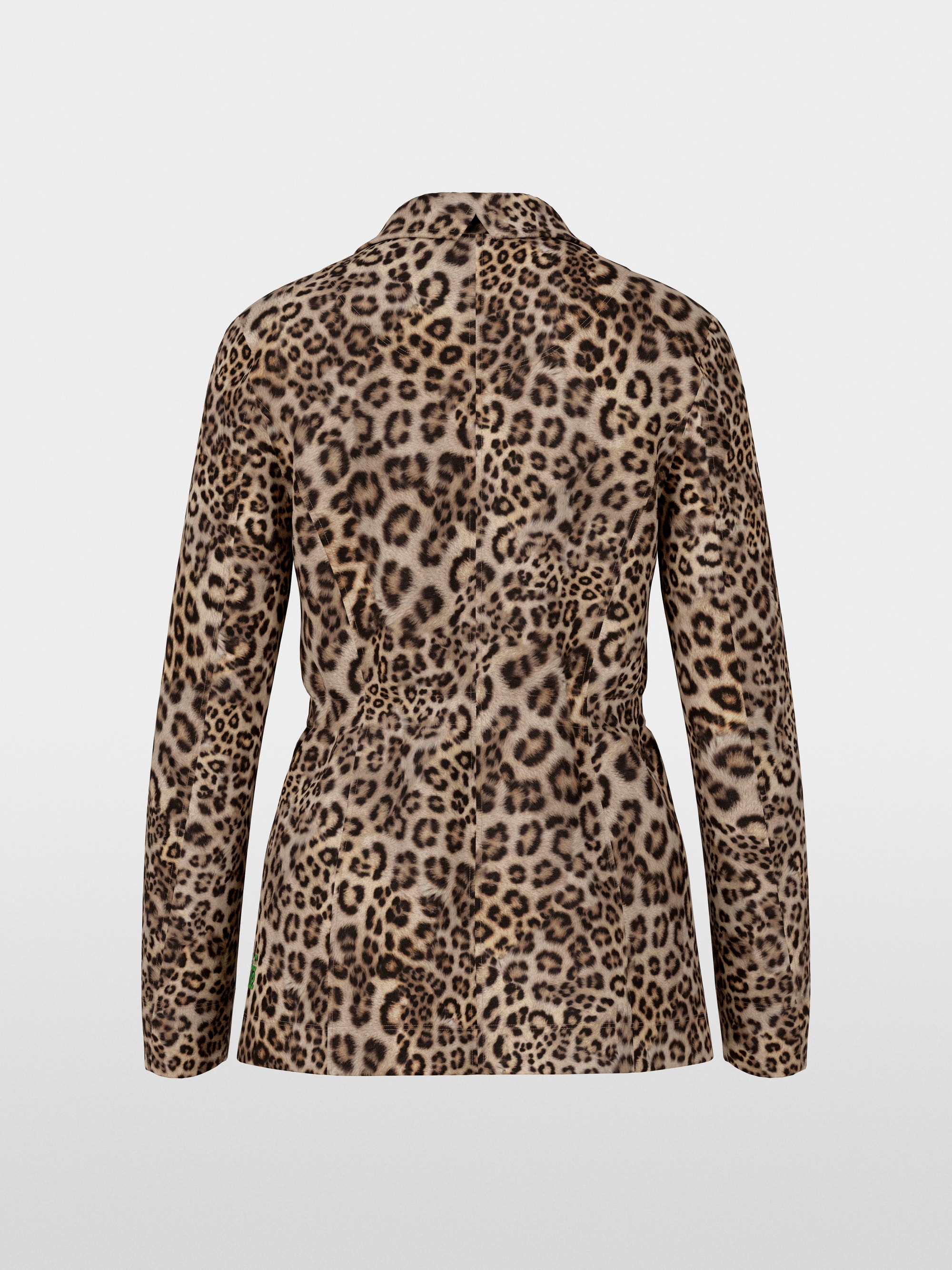 Marc-Cain Jersey blazer with leopard print