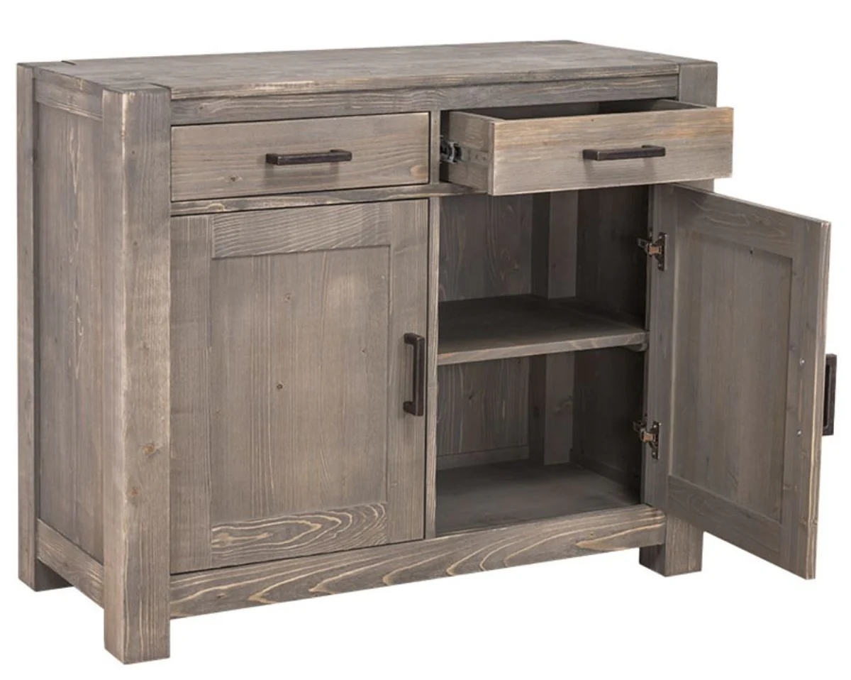 Casa Padrino country style chest of drawers dark brown 110 x 47 x H. 90 cm - Country Style Furniture