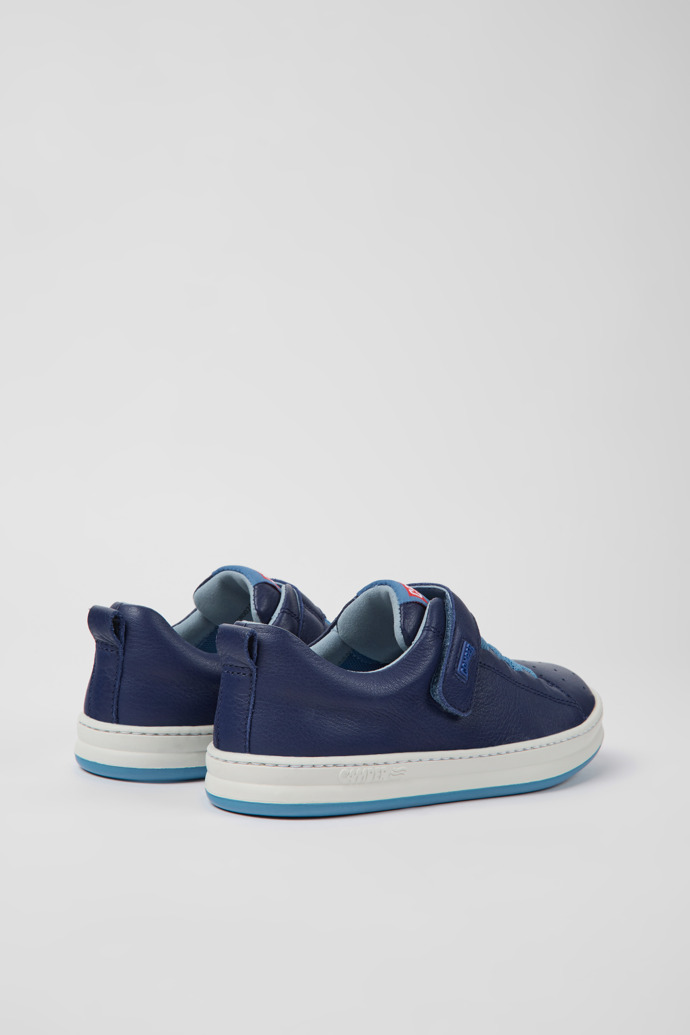 Runner Blue leather sneakers for boys