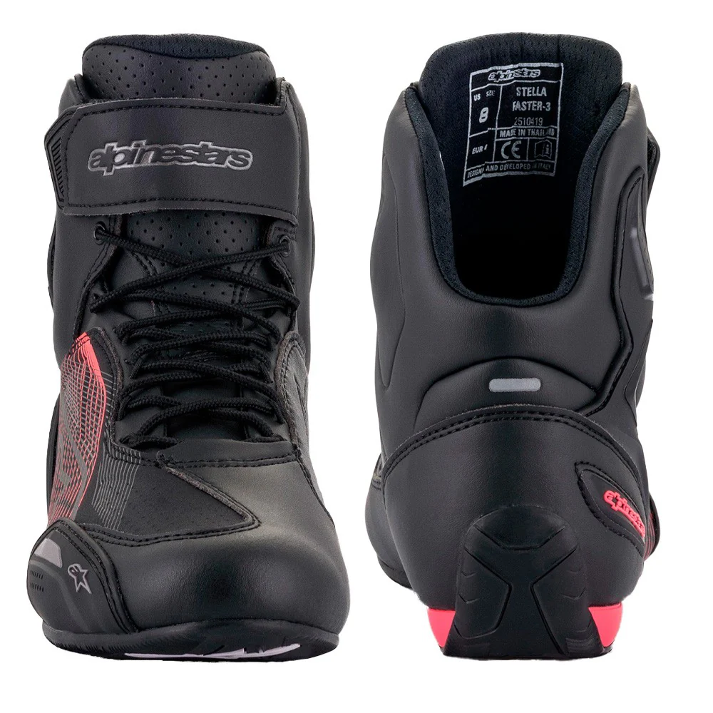 ZAPATILLAS DEPORTIVAS ALPINESTARS STELLA FASTER 3 NEGRO / GRIS / ROSA