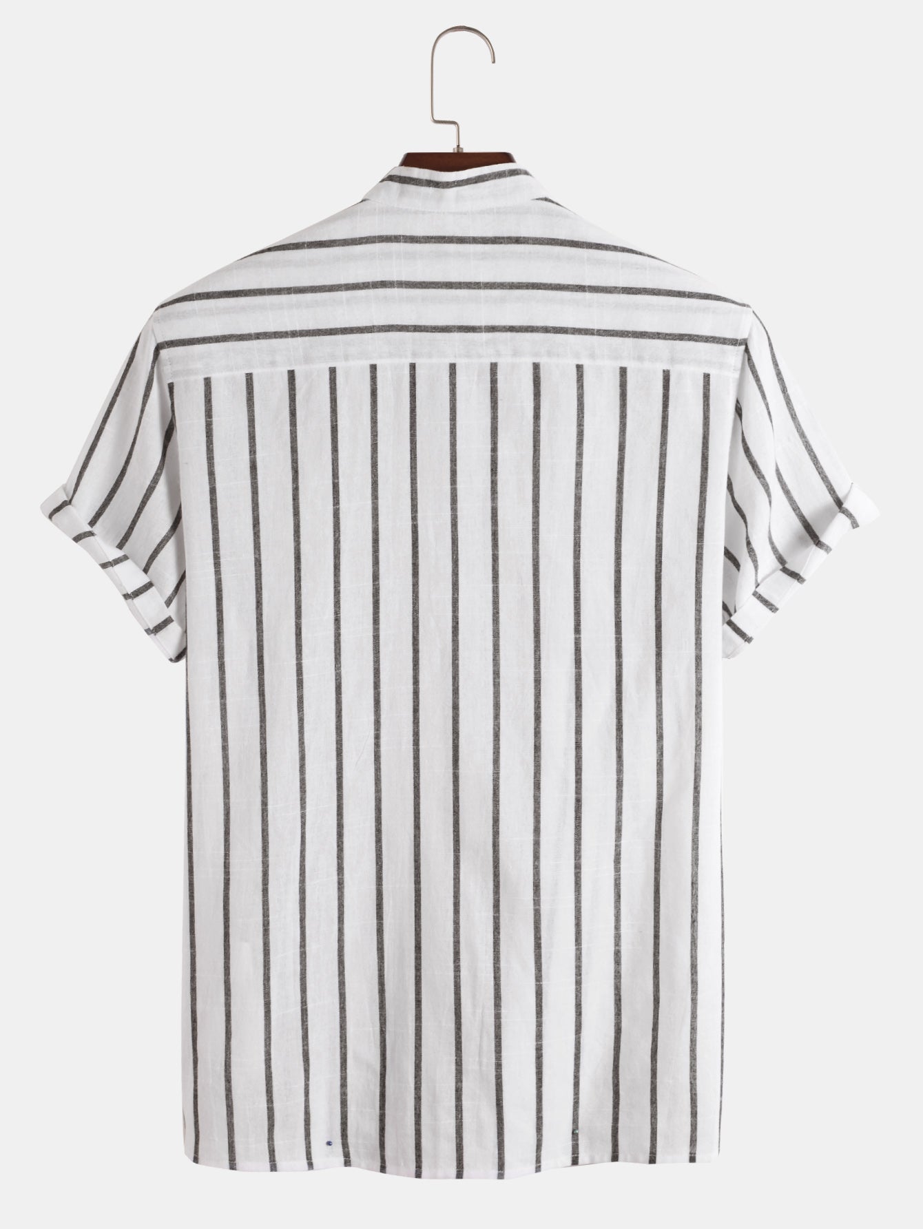 Classic Stripes Short Sleeve Henley Shirts