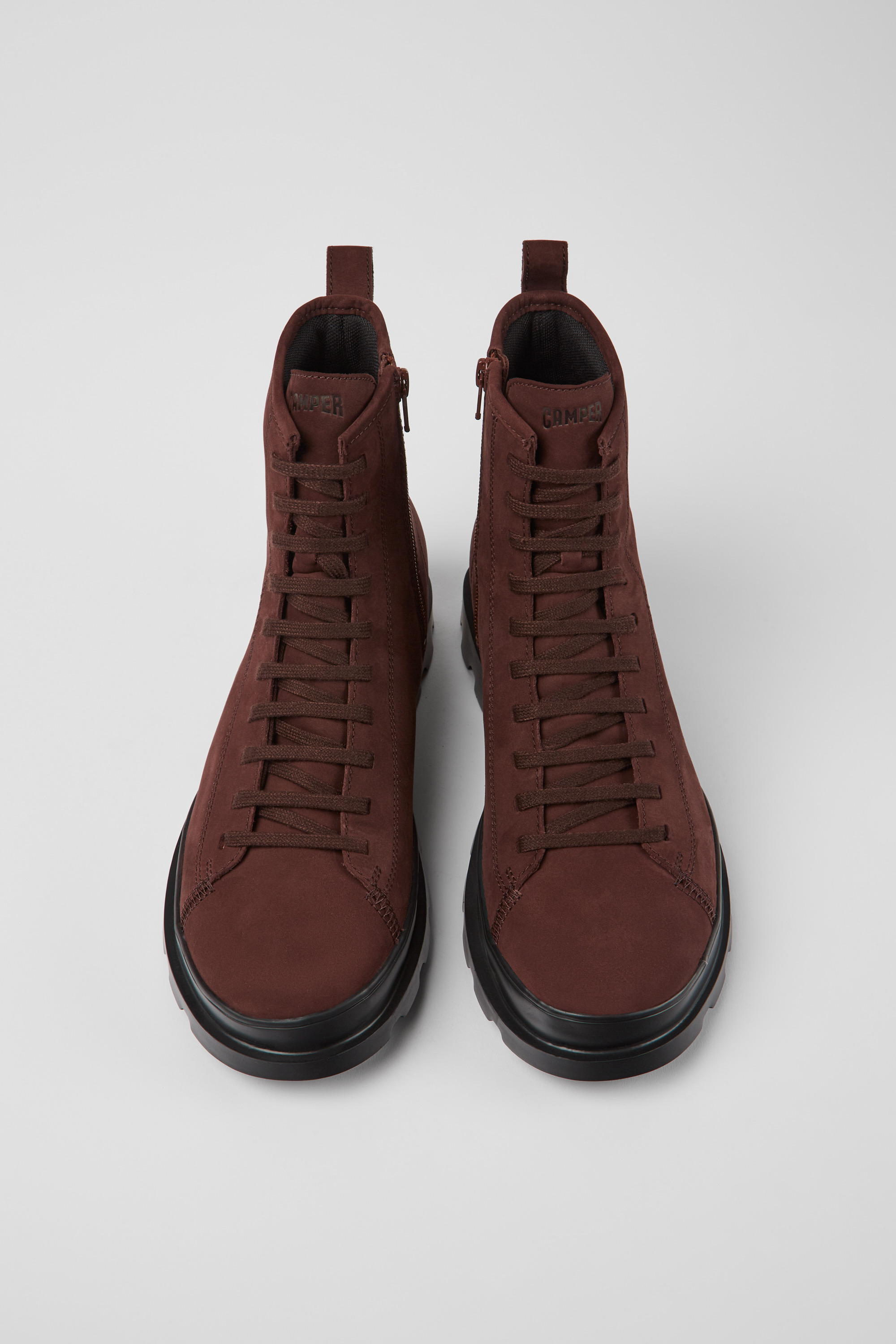 Brutus HYDROSHIELD - Burgundy medium lace boot for men