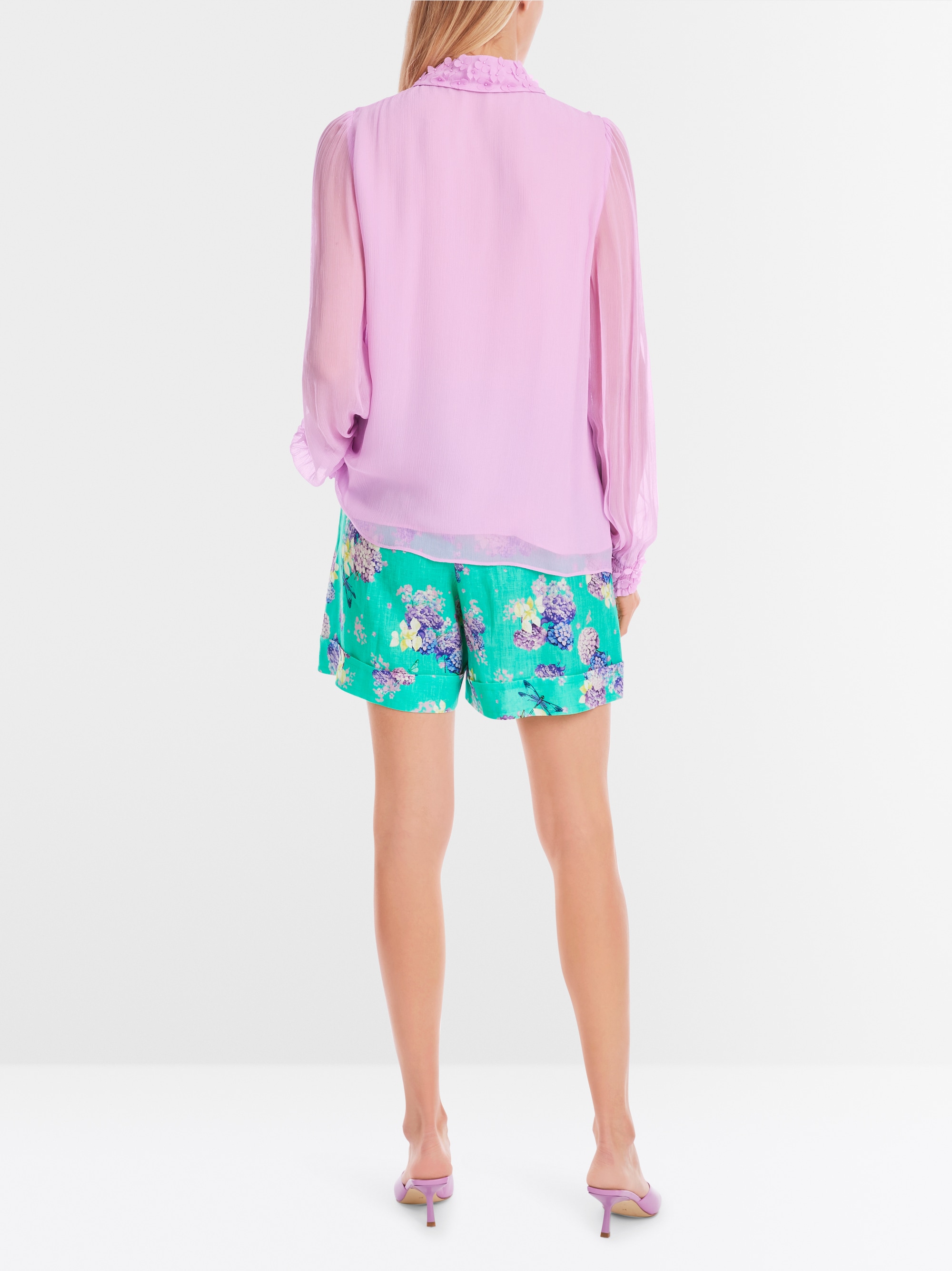 Marc-Cain Delicate viscose crepe shirt blouse