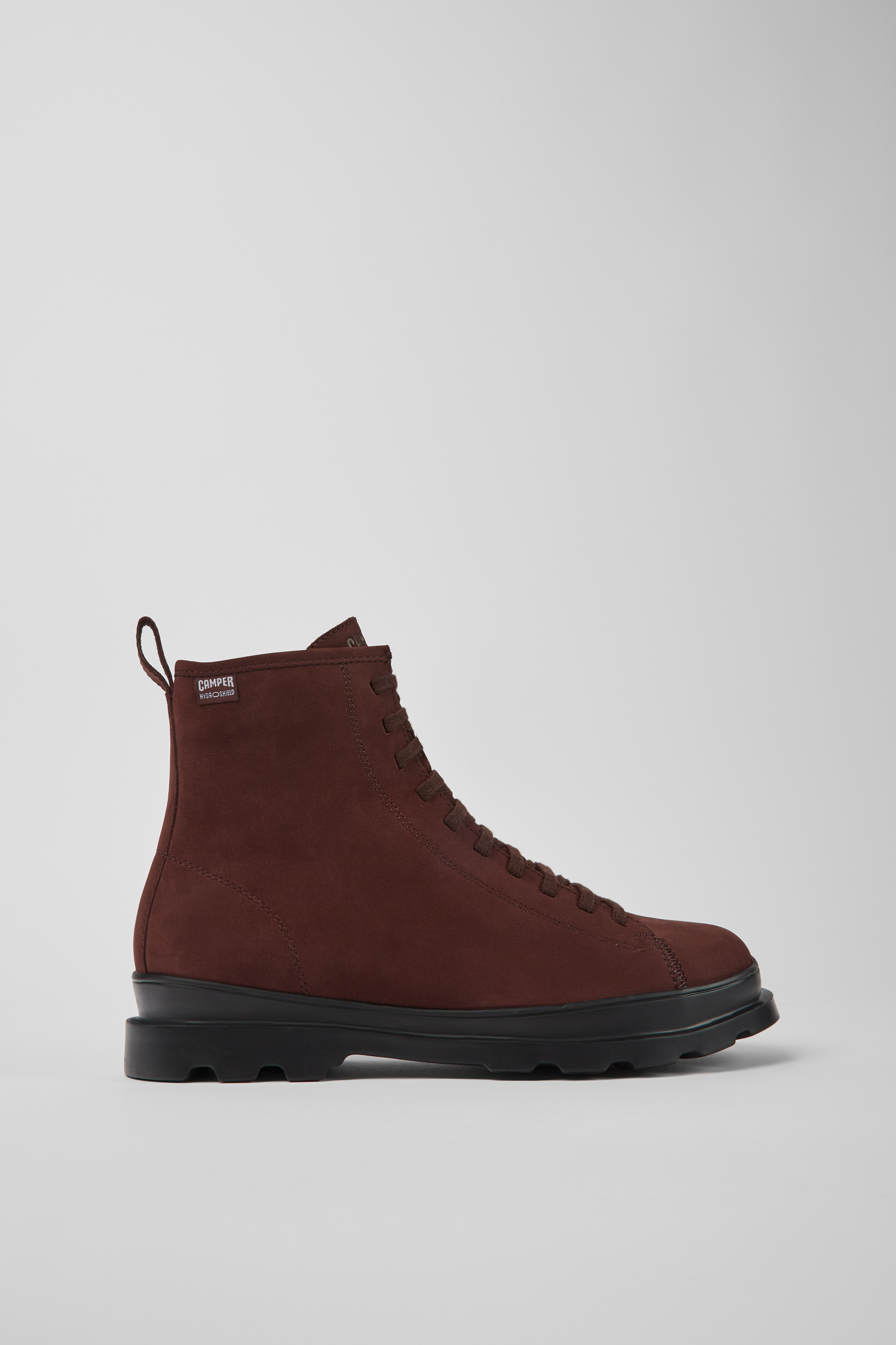 Brutus HYDROSHIELD - Burgundy medium lace boot for men