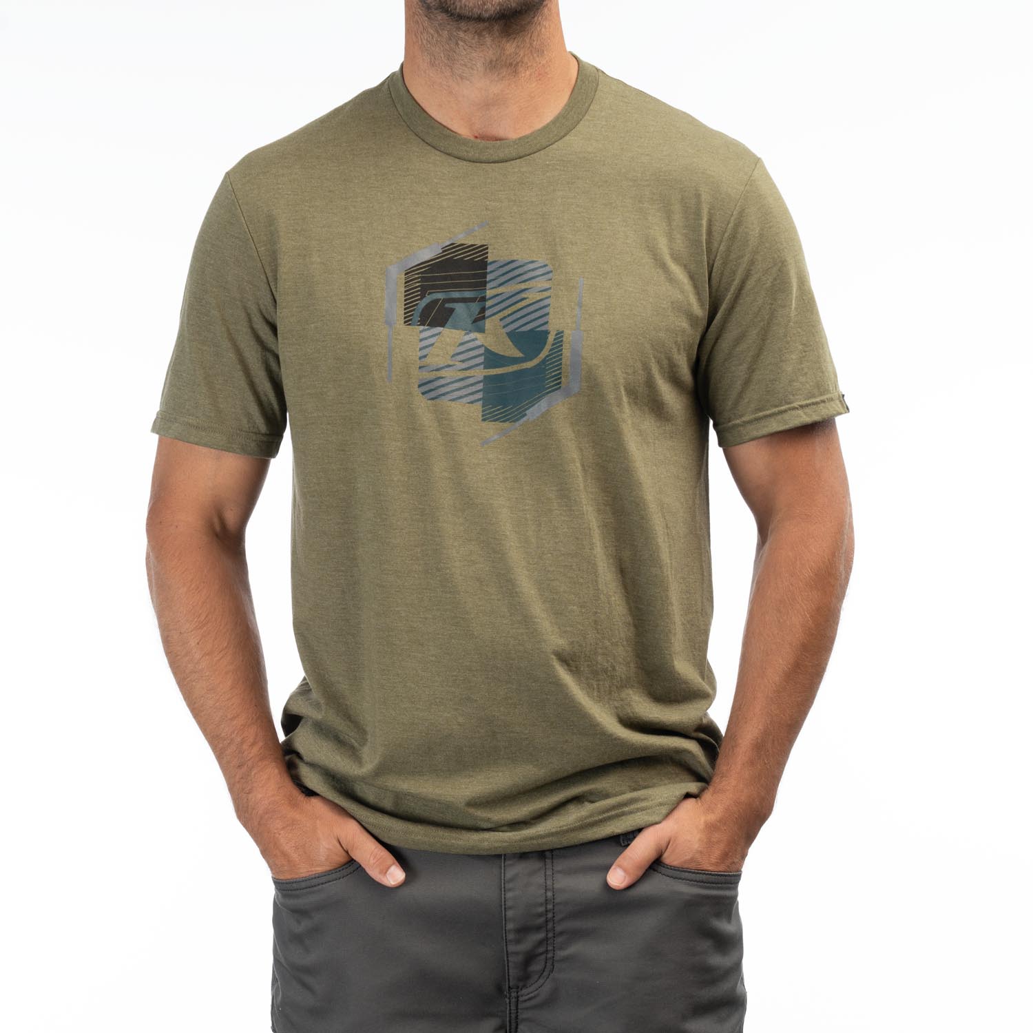 K Shield Crest Tri-blend Tee