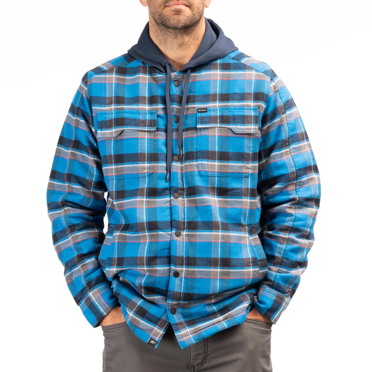 Targhee Fleece Lined Flannel Hoodie