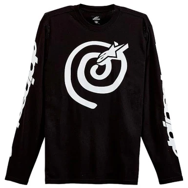 CAMISETA ALPINESTARS TWISTED MANTRA NEGRO