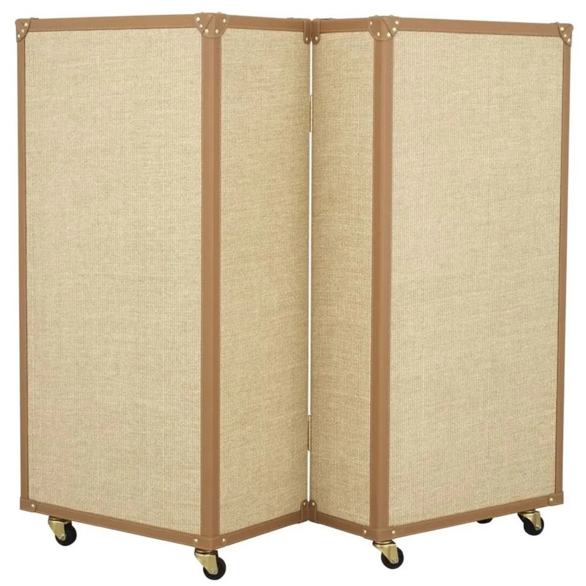 Casa Padrino armario de vino de lujo en dise?o de maleta natural / marr¨®n 59 x 59 x A. 122,5 cm - Armario maleta con ruedas - Muebles de bar - Muebles de lujo - Calidad de lujo